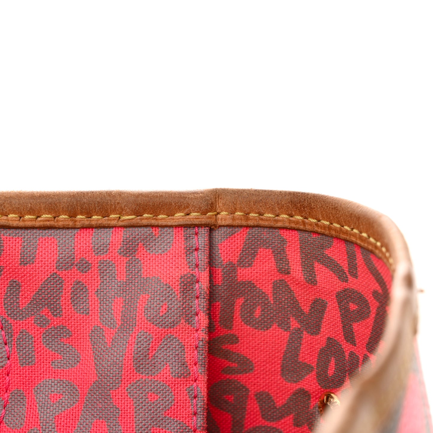Monogram Graffiti Neverfull GM Fuchsia