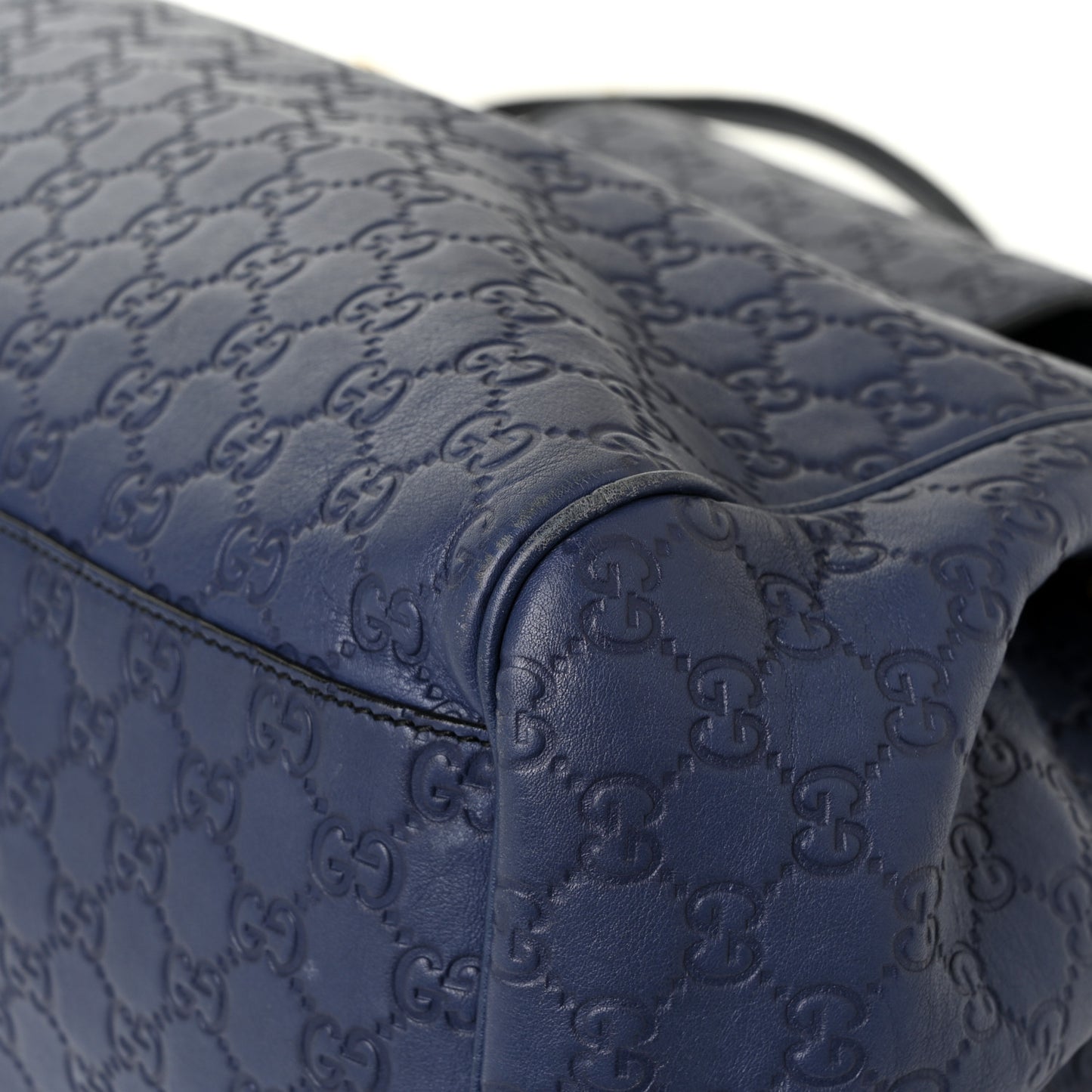 Guccissima Medium Emily Shoulder Bag Blue