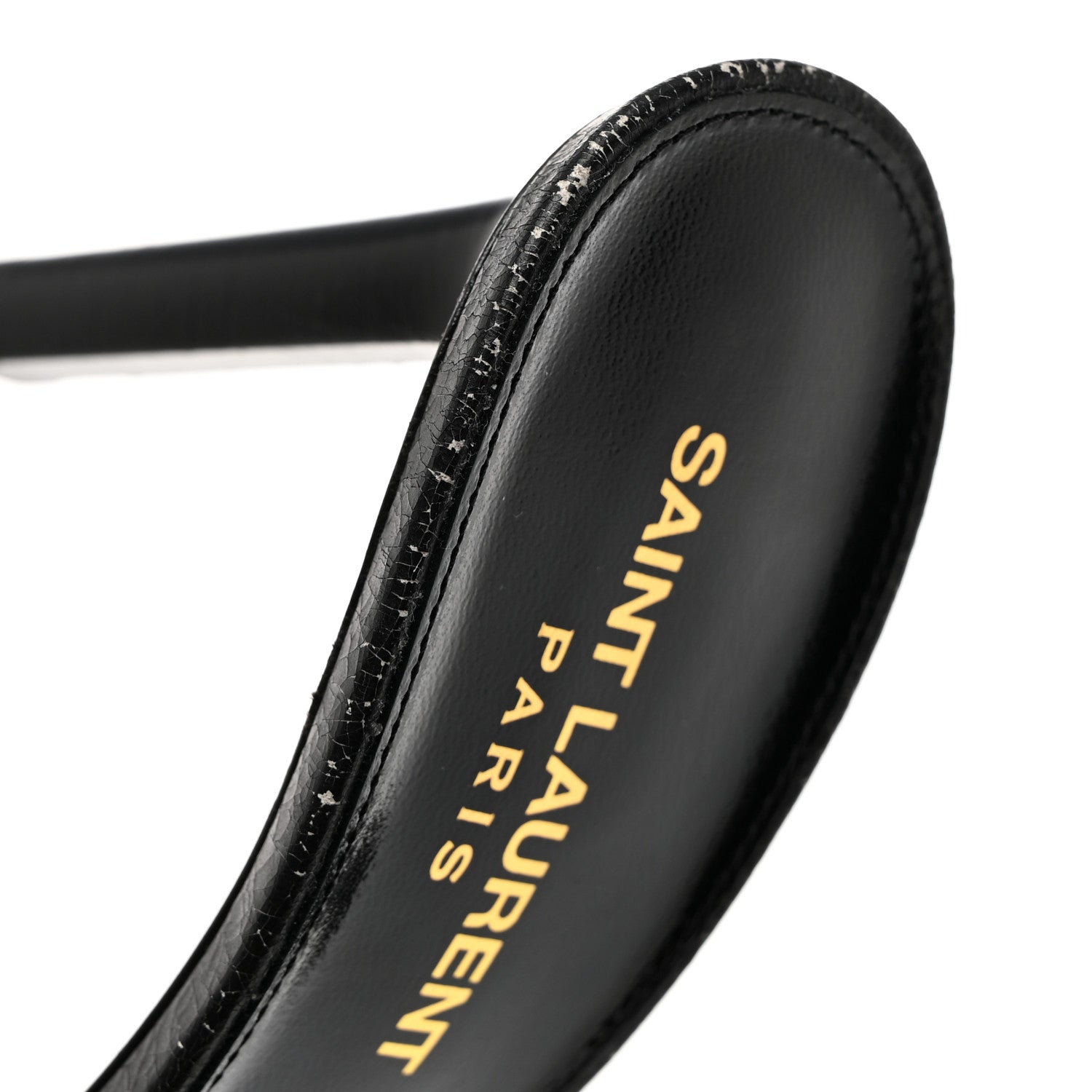 Saint Laurent Tribute Slide 85 Mules 37.5 Black 9 of 11