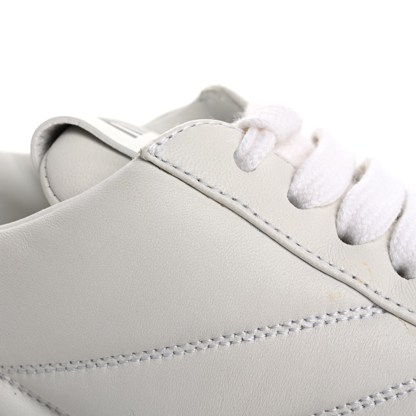 Nappa Quilted Sneakers 35 White