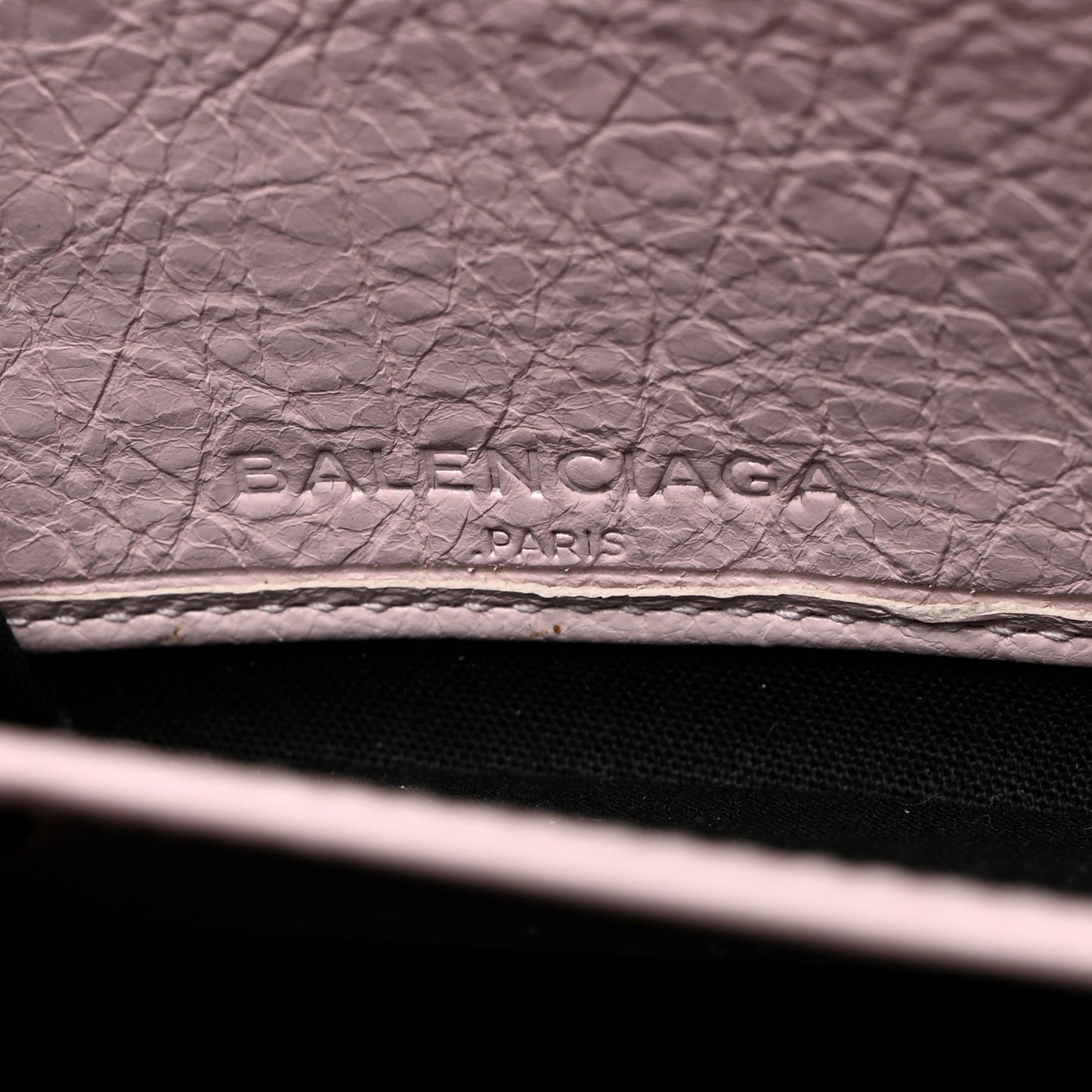Agneau Classic Hardware Continental Zip Around Wallet Rose Poudre