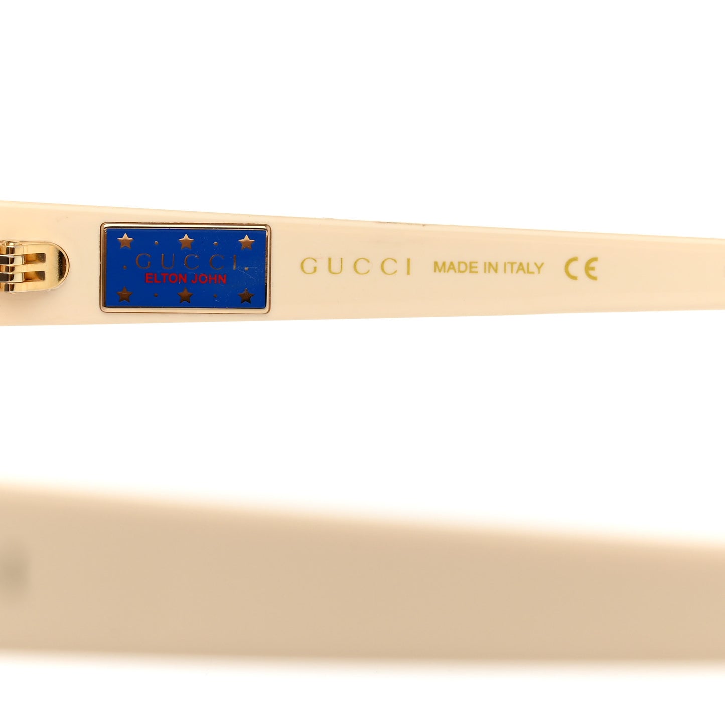 Square Frame GG0361S Sunglasses Ivory