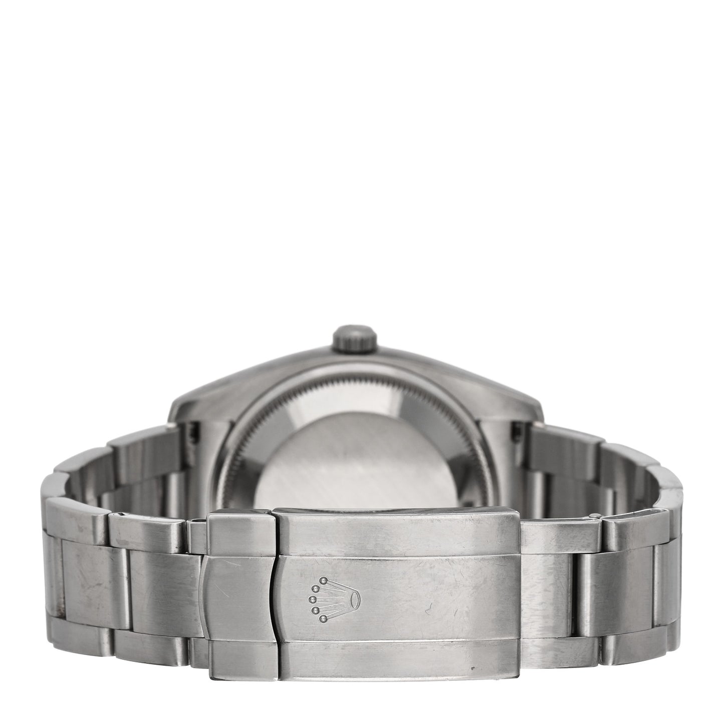 Stainless Steel 34mm Air-King Oyster Perpetual Precision Watch Pink 114200