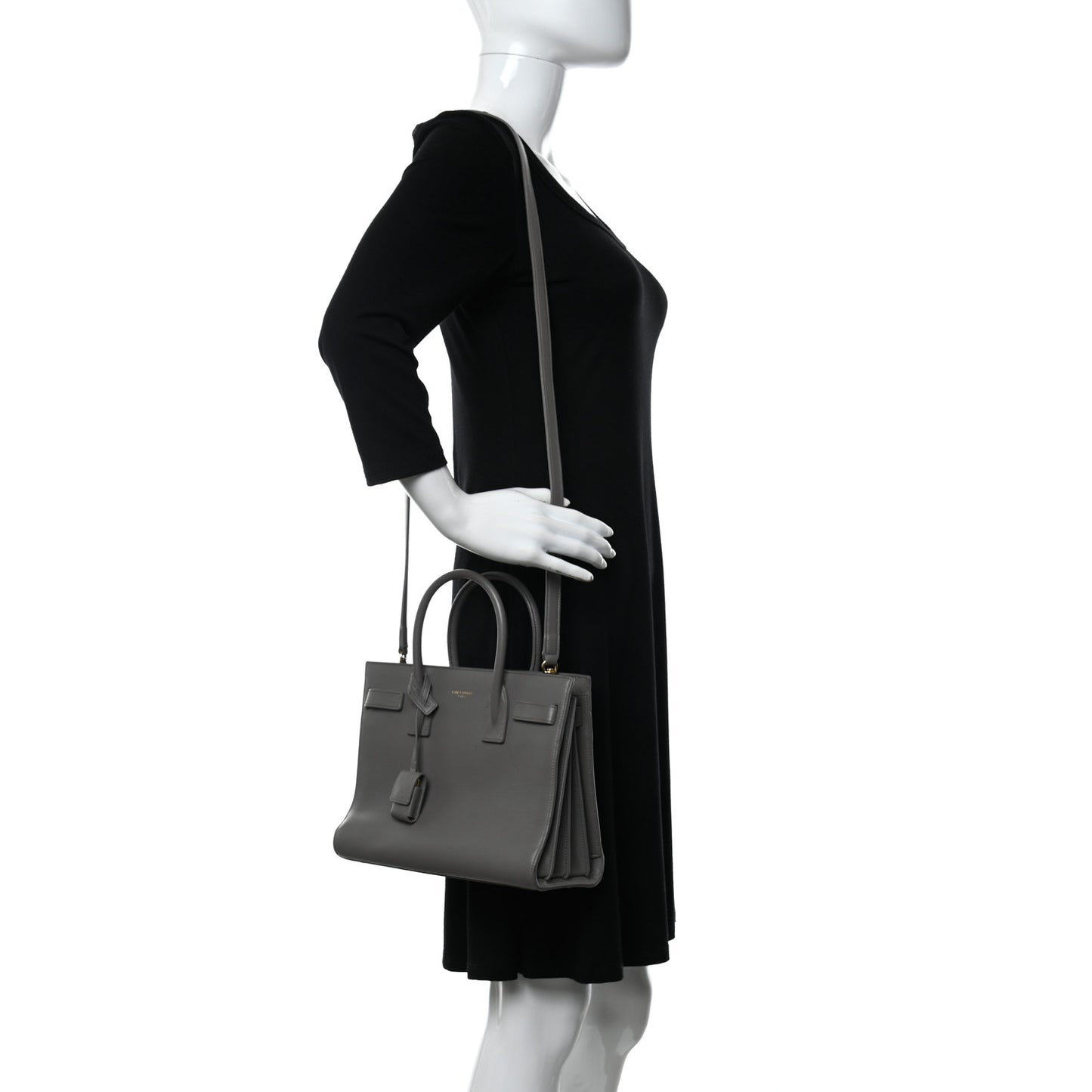 Calfskin Baby Sac de Jour Fog