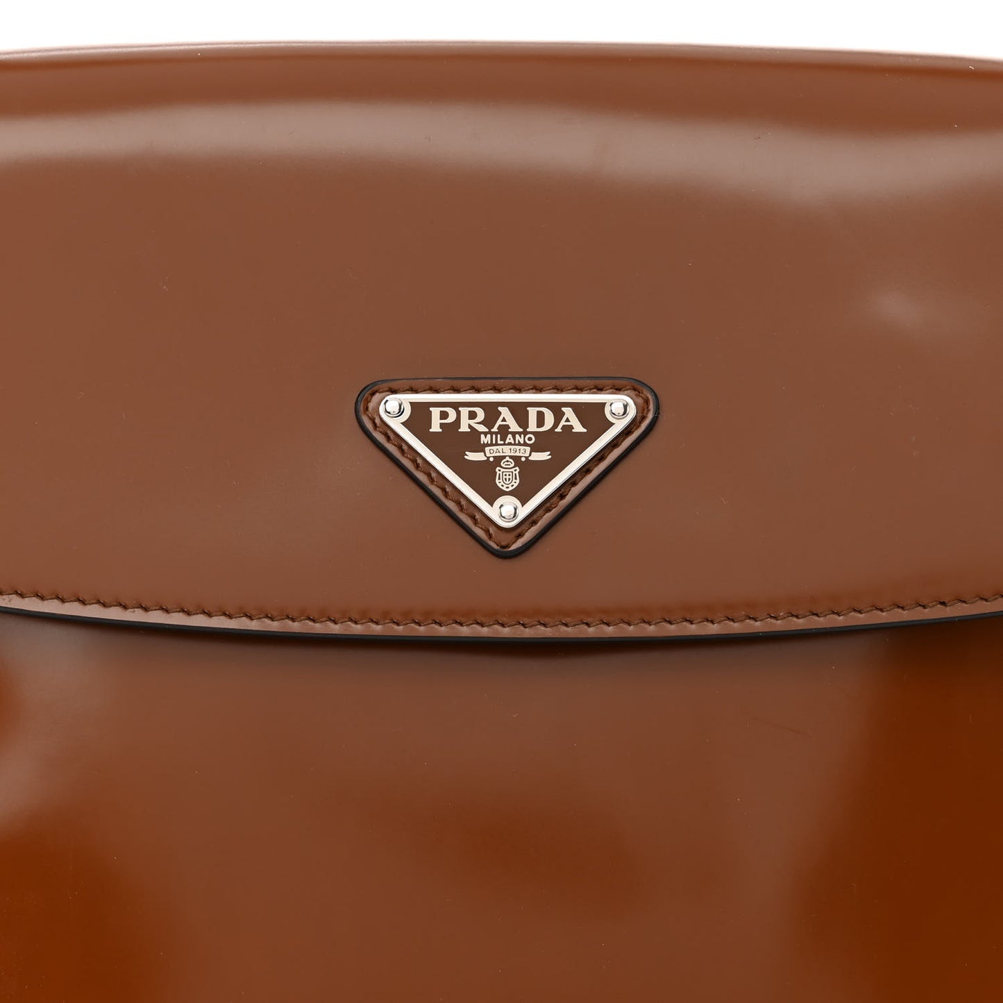 Spazzolato Cleo Flap Adjustable Strap Shoulder Bag Tobacco