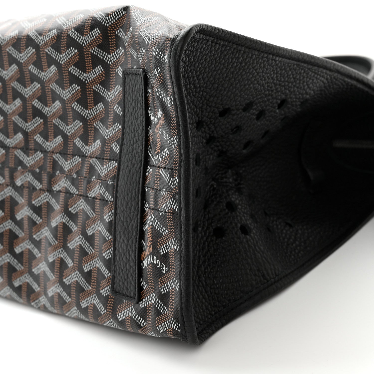 Goyard Goyardine Sac Hardy Pet Carrier PM Black 9 of 11
