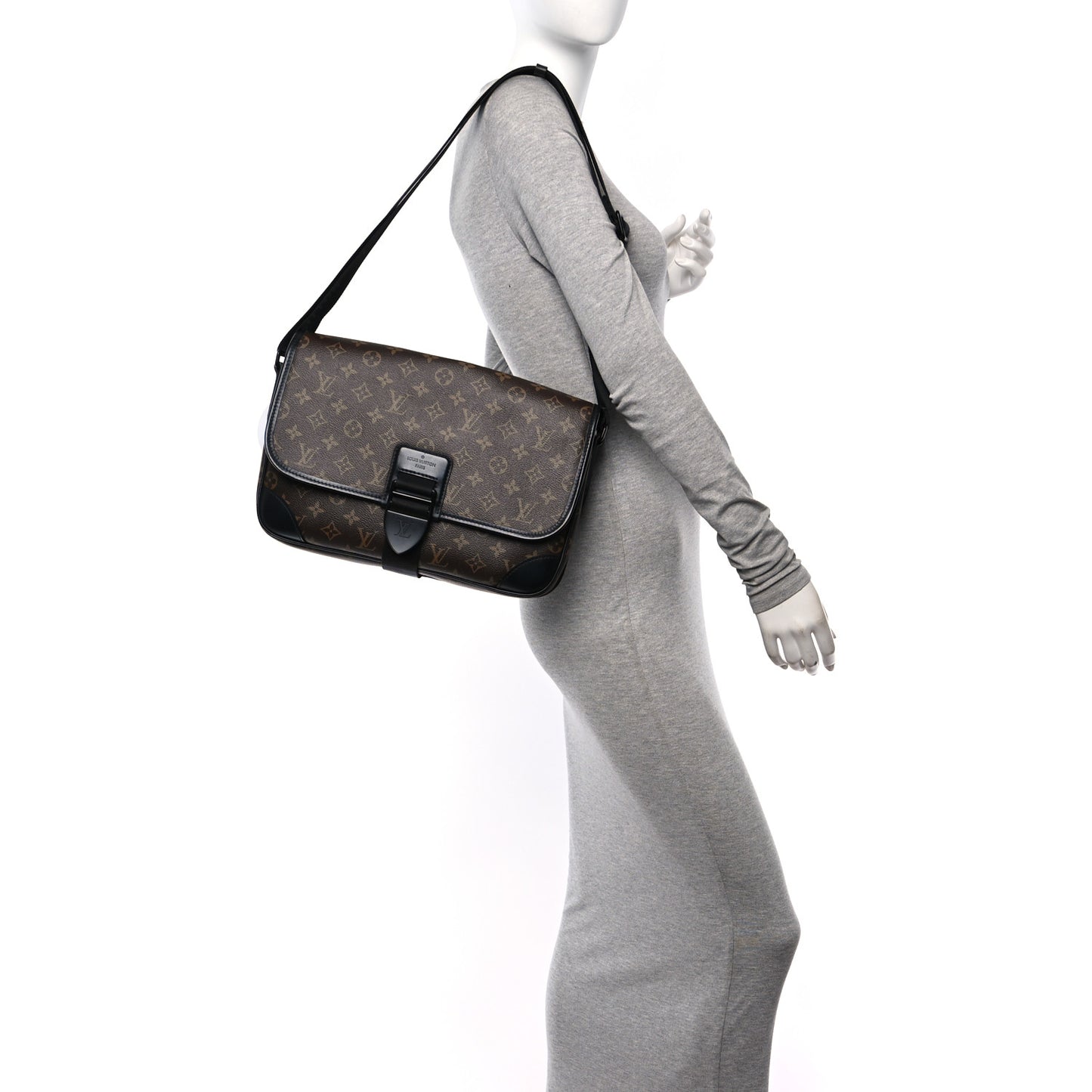 Monogram Macassar Archy Messenger MM