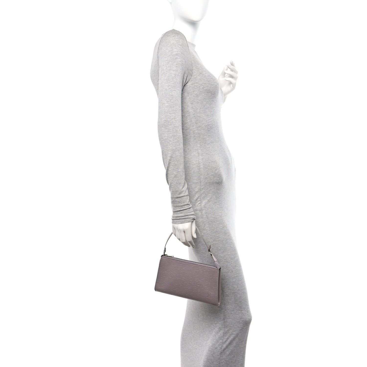Louis Vuitton Epi Pochette Accessories 24 Lilac 2 of 9