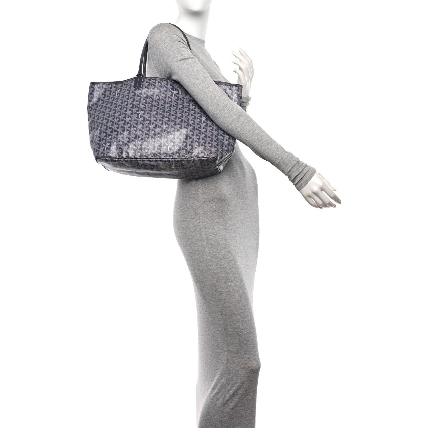 Goyard Goyardine Saint Louis PM Grey 3 of 14