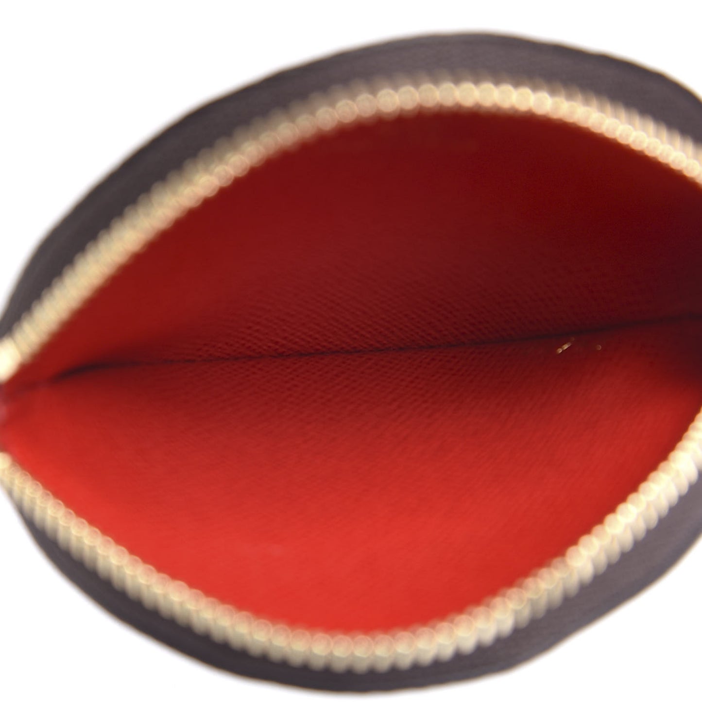 Monogram 2020 Christmas Animation Bumper Cars Round Coin Purse Coquelicot