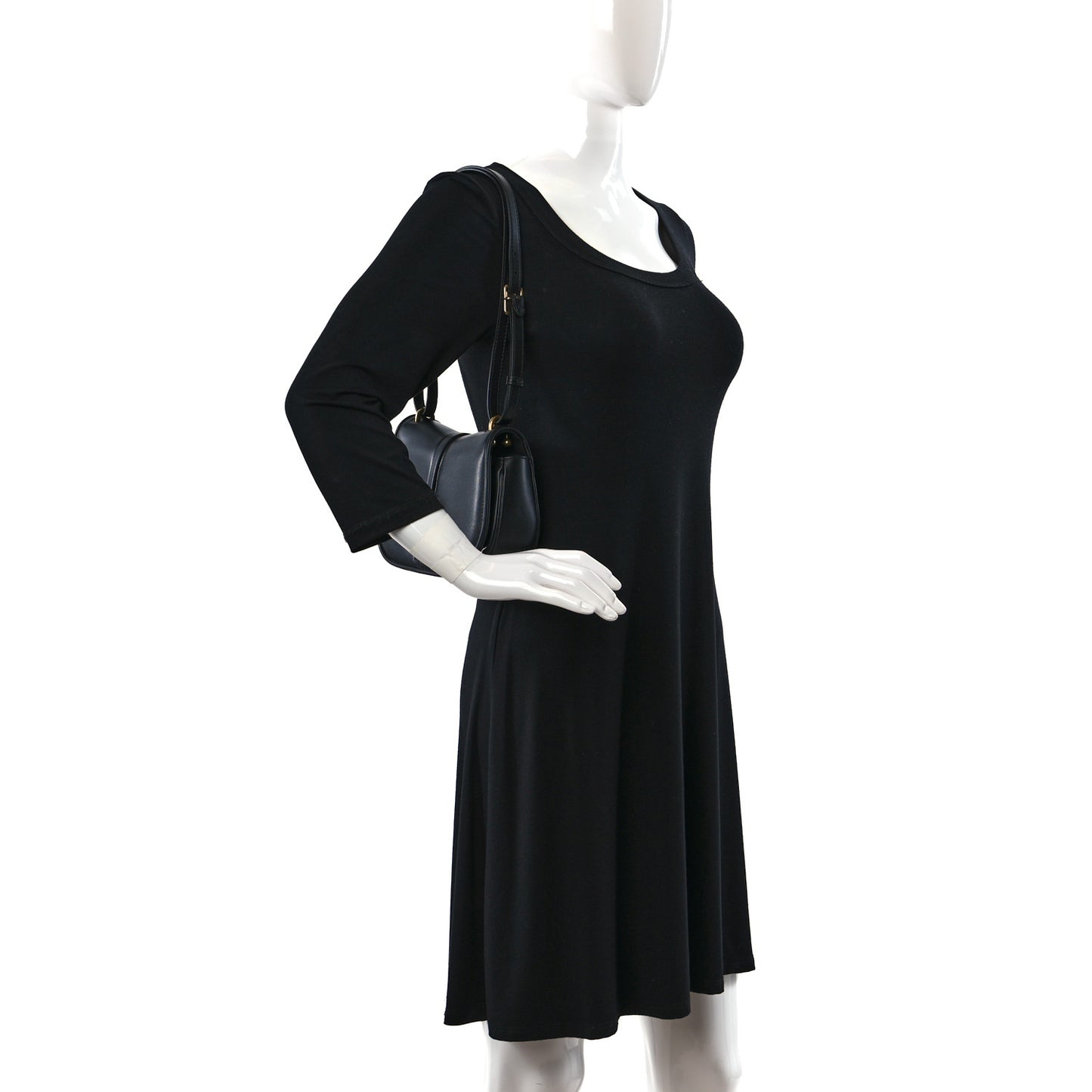 Vitello Brenta Cher Small Fendi C'mon Black