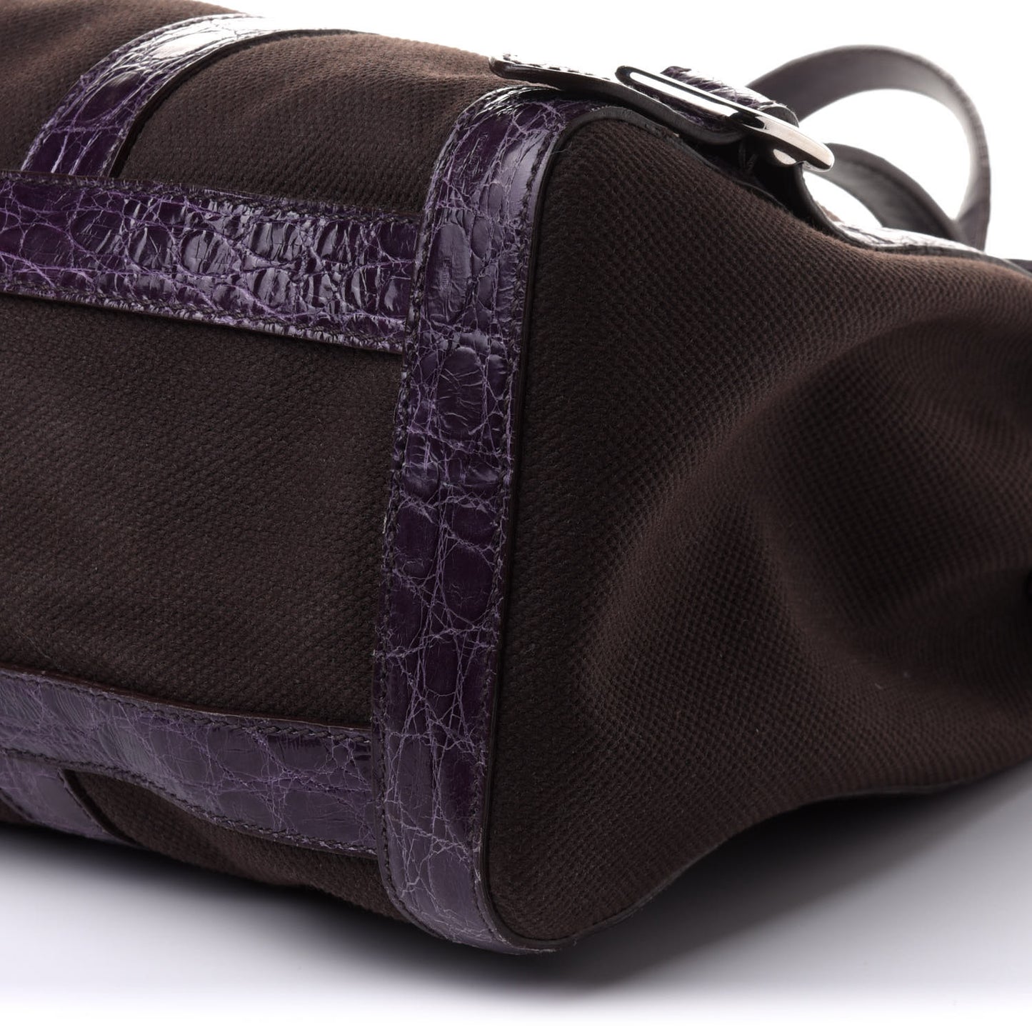 Canapa Cocco Sacca Shoulder Bag Ebano Malva