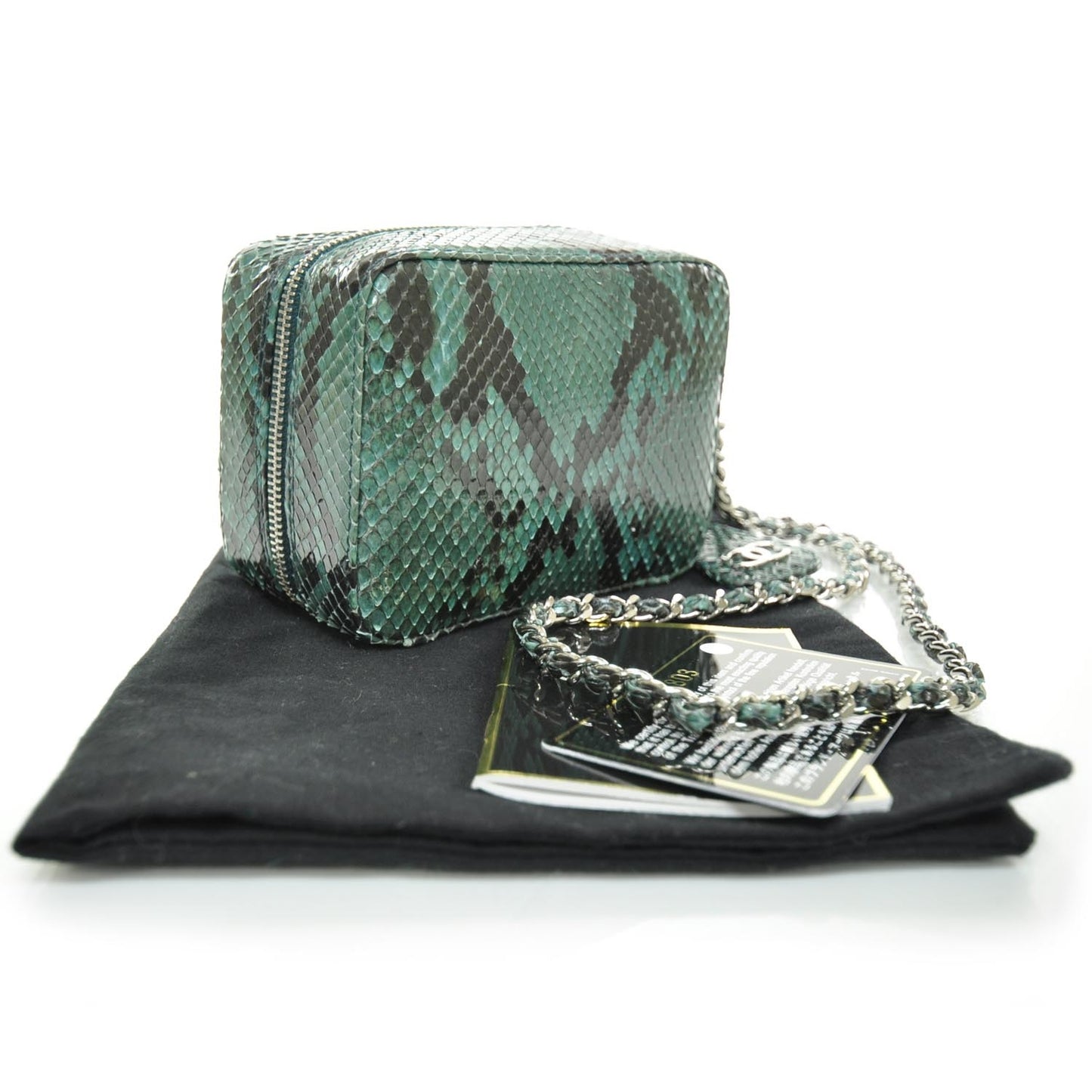 Python Mini Shoulder Bag Green