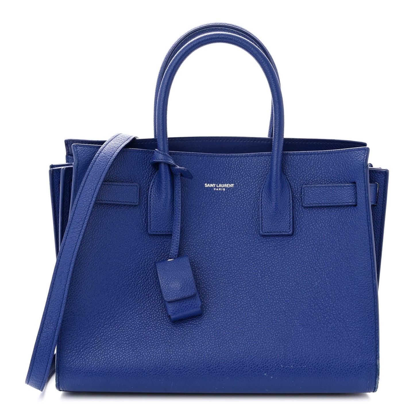 Grained Calfskin Baby Sac De Jour Outremer