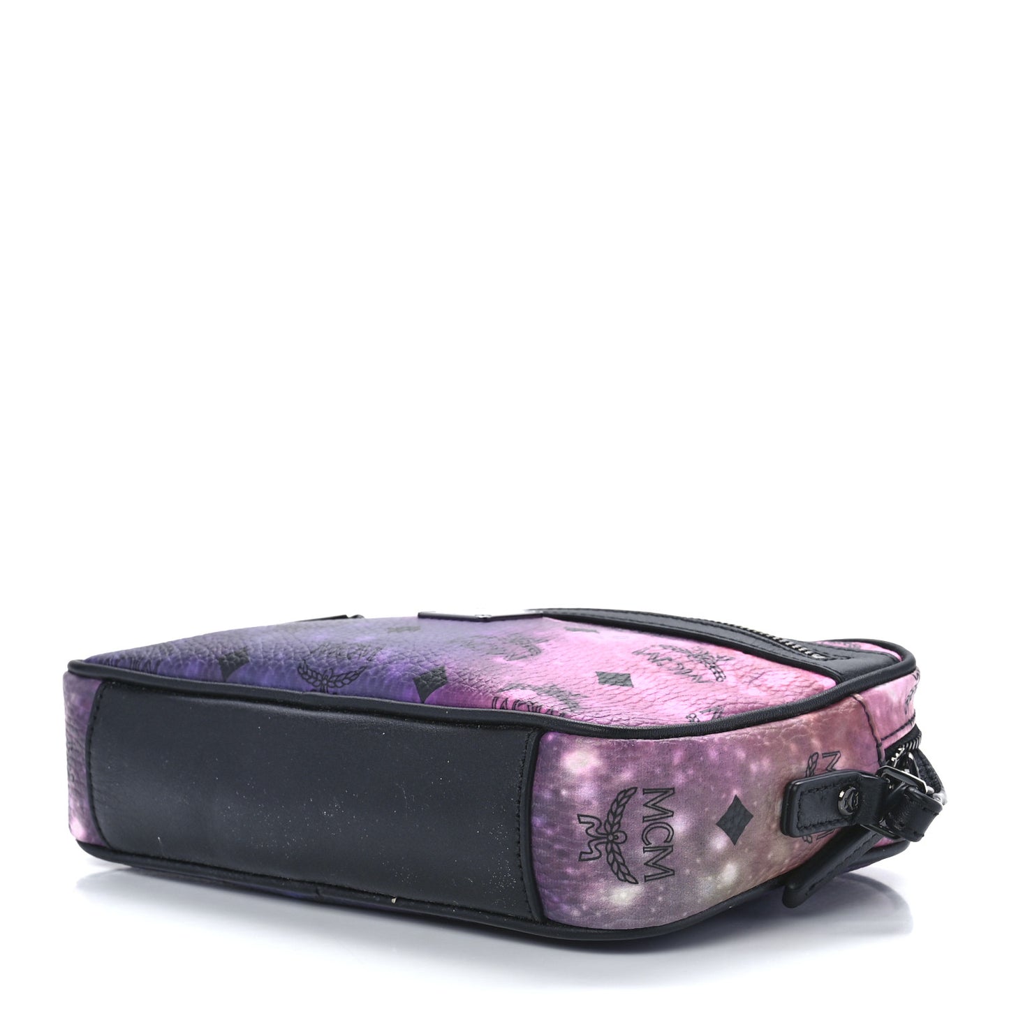 Galaxy Visetos Small Heritage Line Camera Crossbody Bag Multicolo