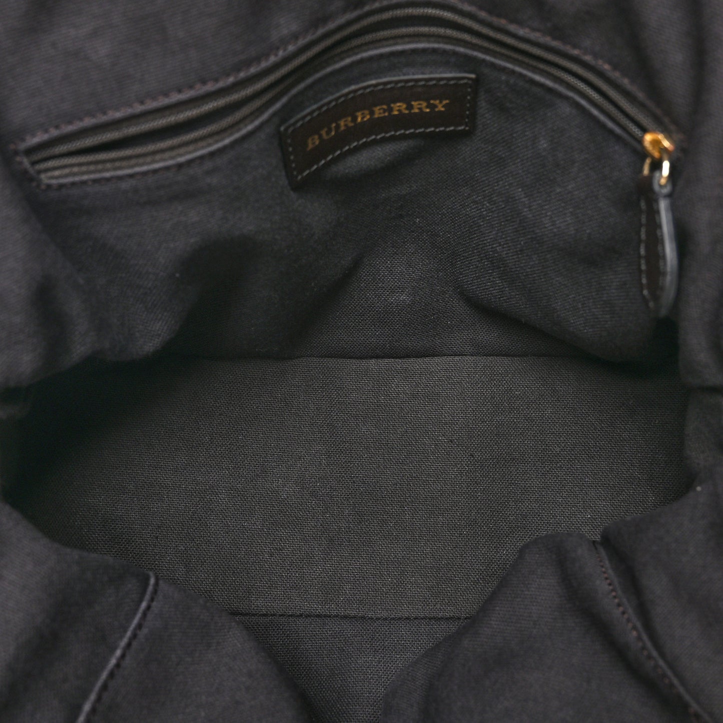 Haymarket Check Small Orchard Bowling Bag Chocolate
