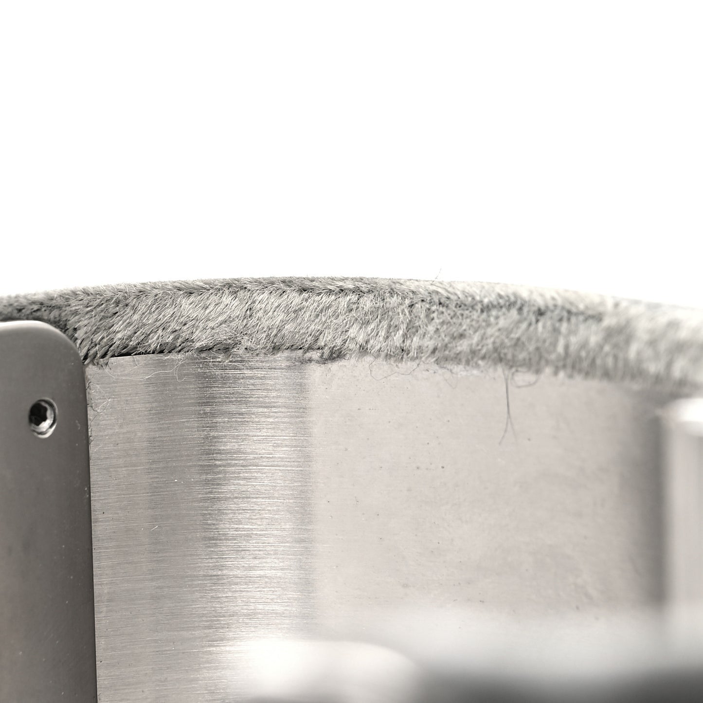 Velvet CC Cuff Silver Grey