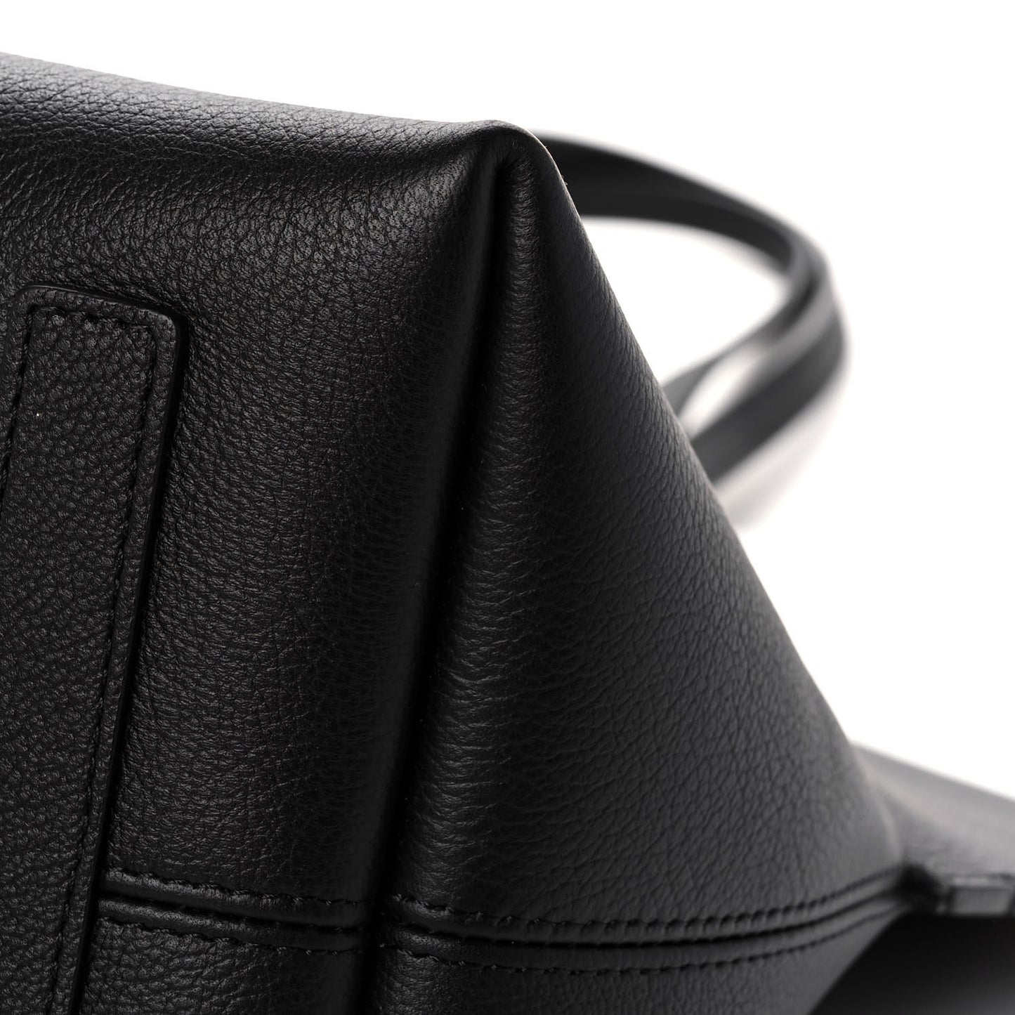 Calfskin Large Society Tote Black