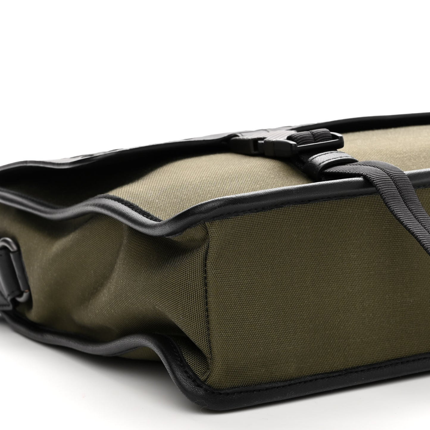 Canvas Calfskin Intrecciato Messenger