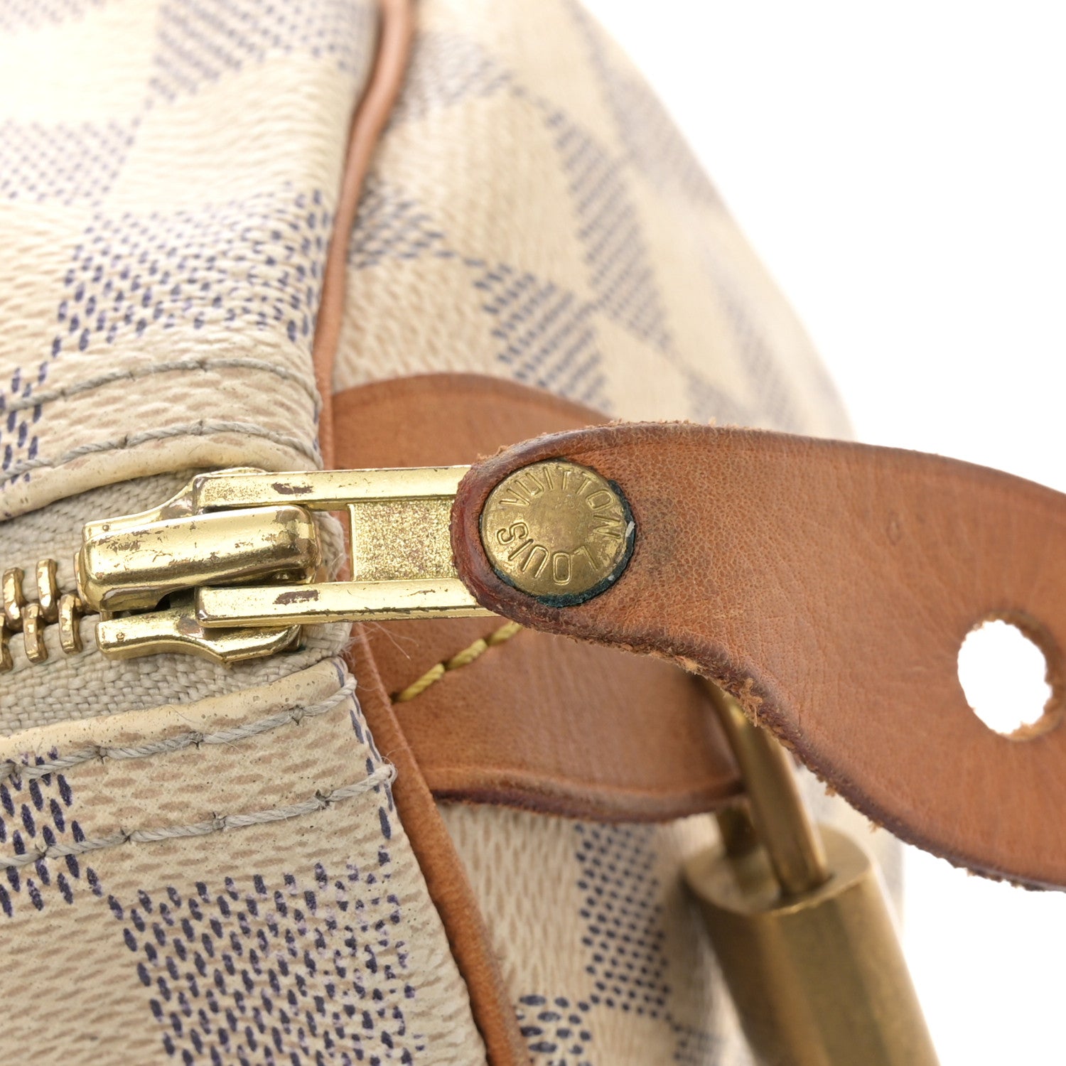 Louis Vuitton Damier Azur Speedy 35 13 of 15