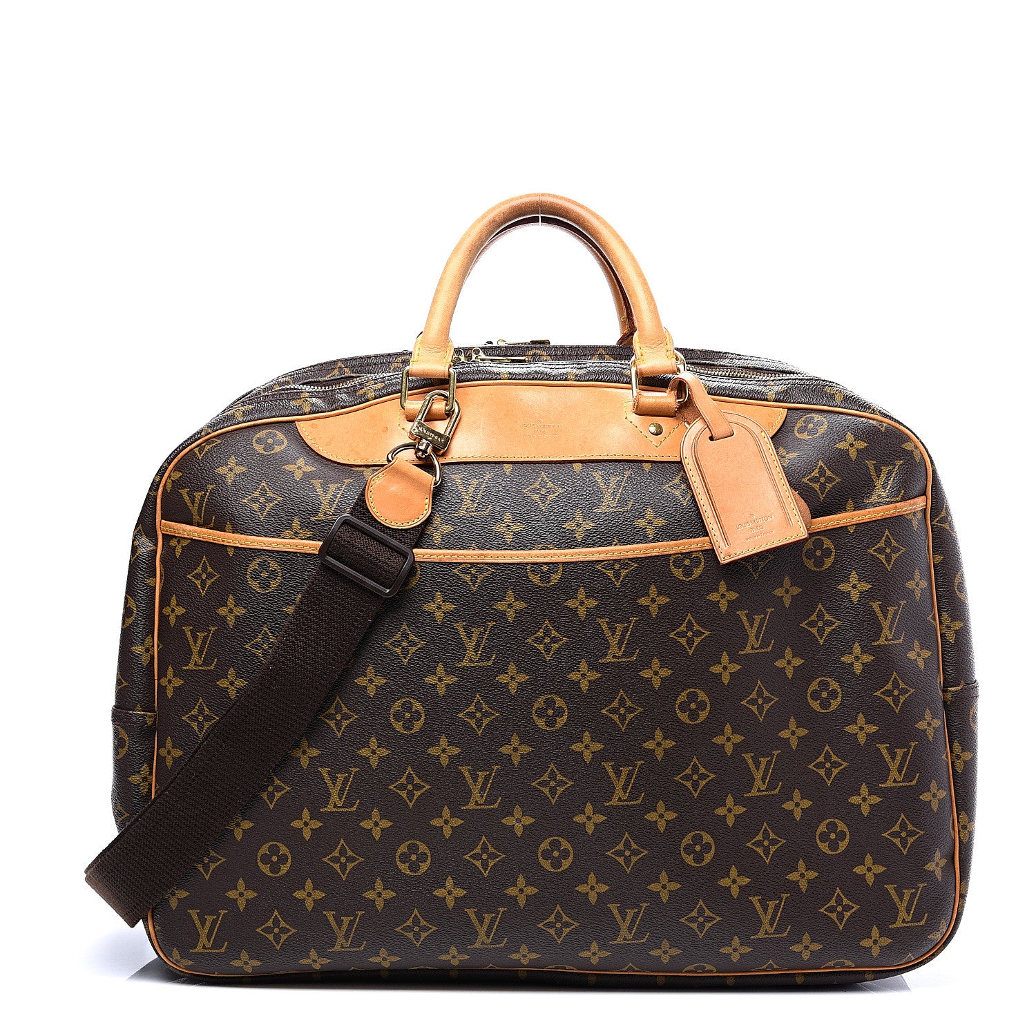 Louis Vuitton Monogram Alize 2 Compartment Luggage Travel Bag 1 of 15