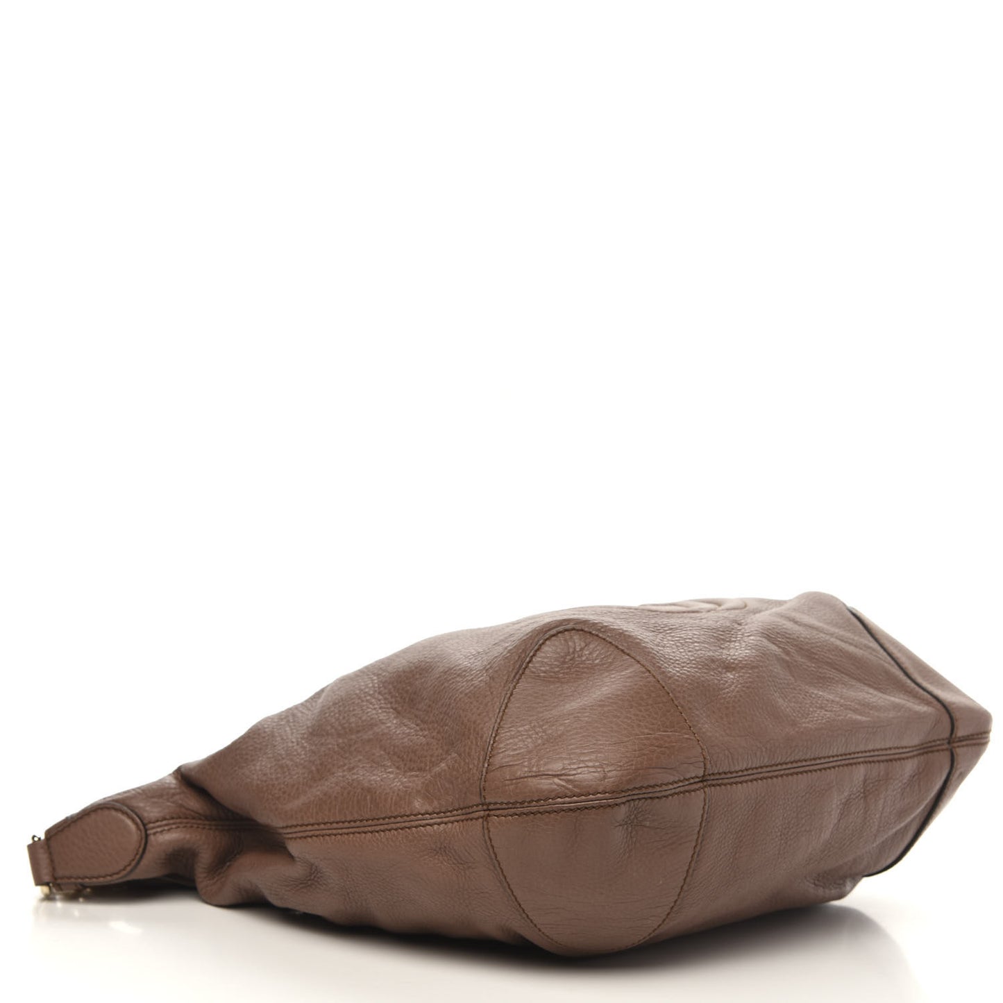 Cellarius Calfskin Medium Soho Chain Hobo Acero