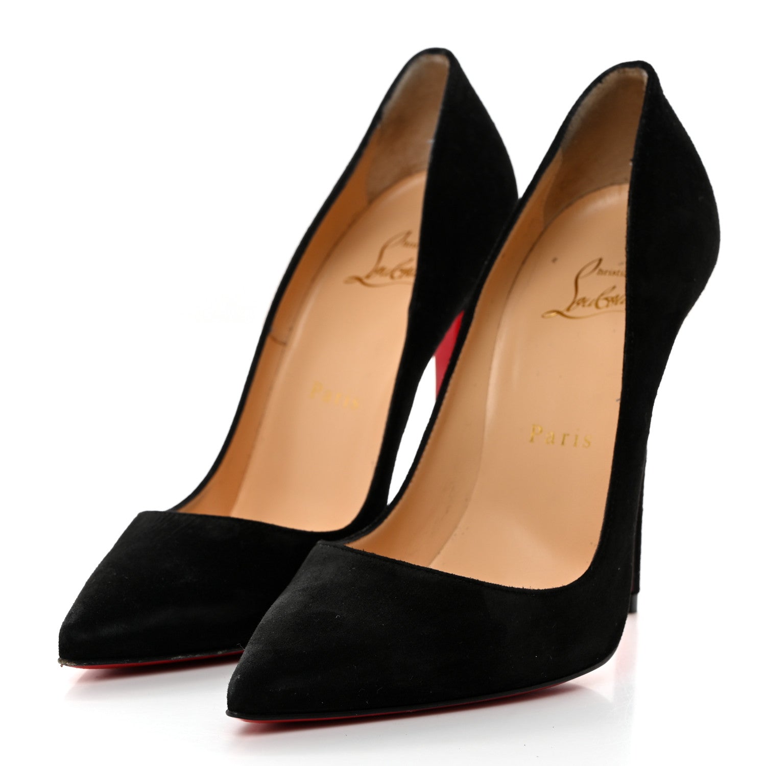 Christian Louboutin Veau Velours So Kate 120 Pumps 36.5 Black 3 of 8
