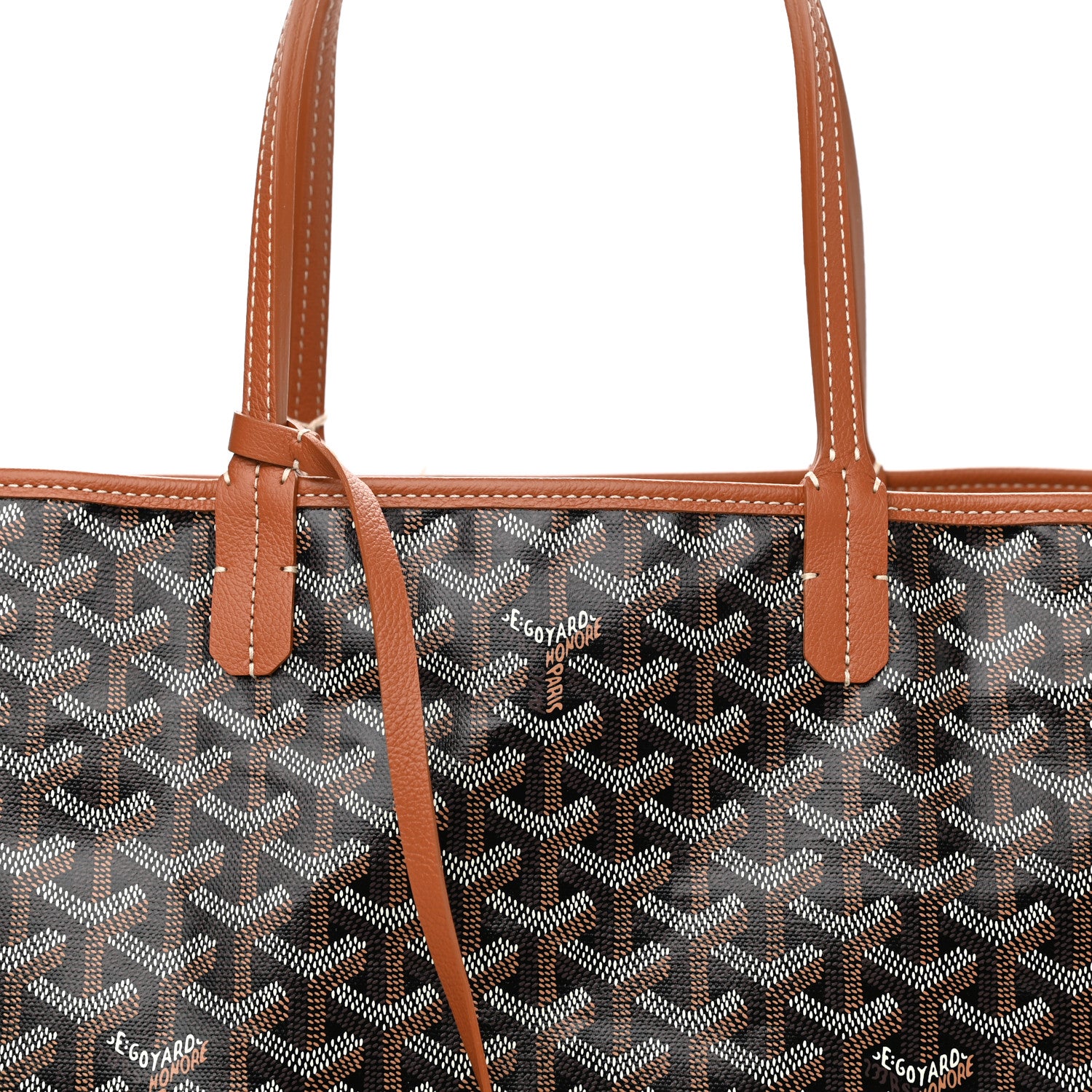 Goyard Goyardine Saint Louis PM Black Gold 7 of 9