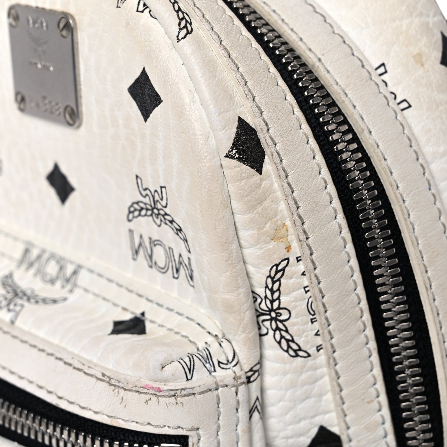 Visetos Side Stud X-Mini Stark Bebe Boo Backpack White