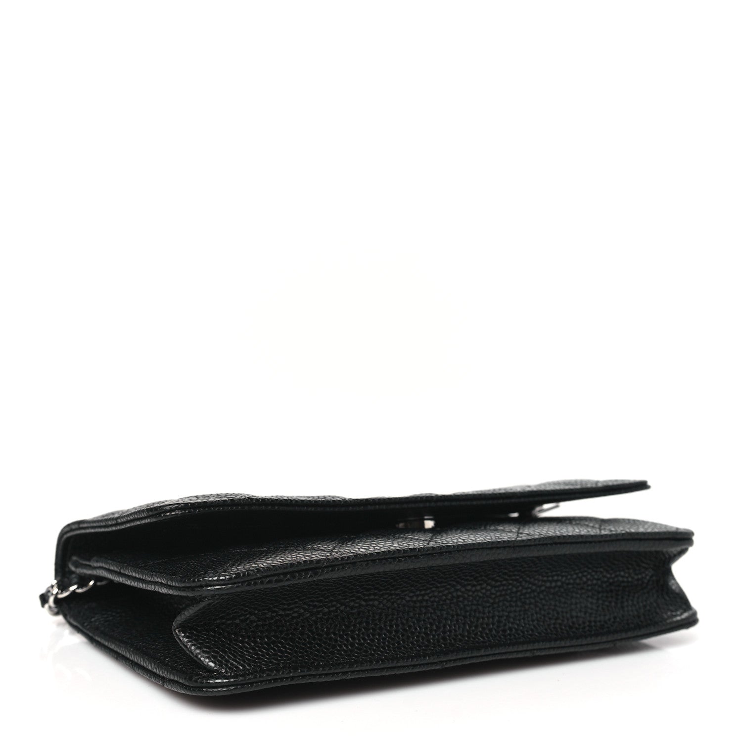 Chanel Caviar Quilted Wallet on Chain WOC Black 4 of 12