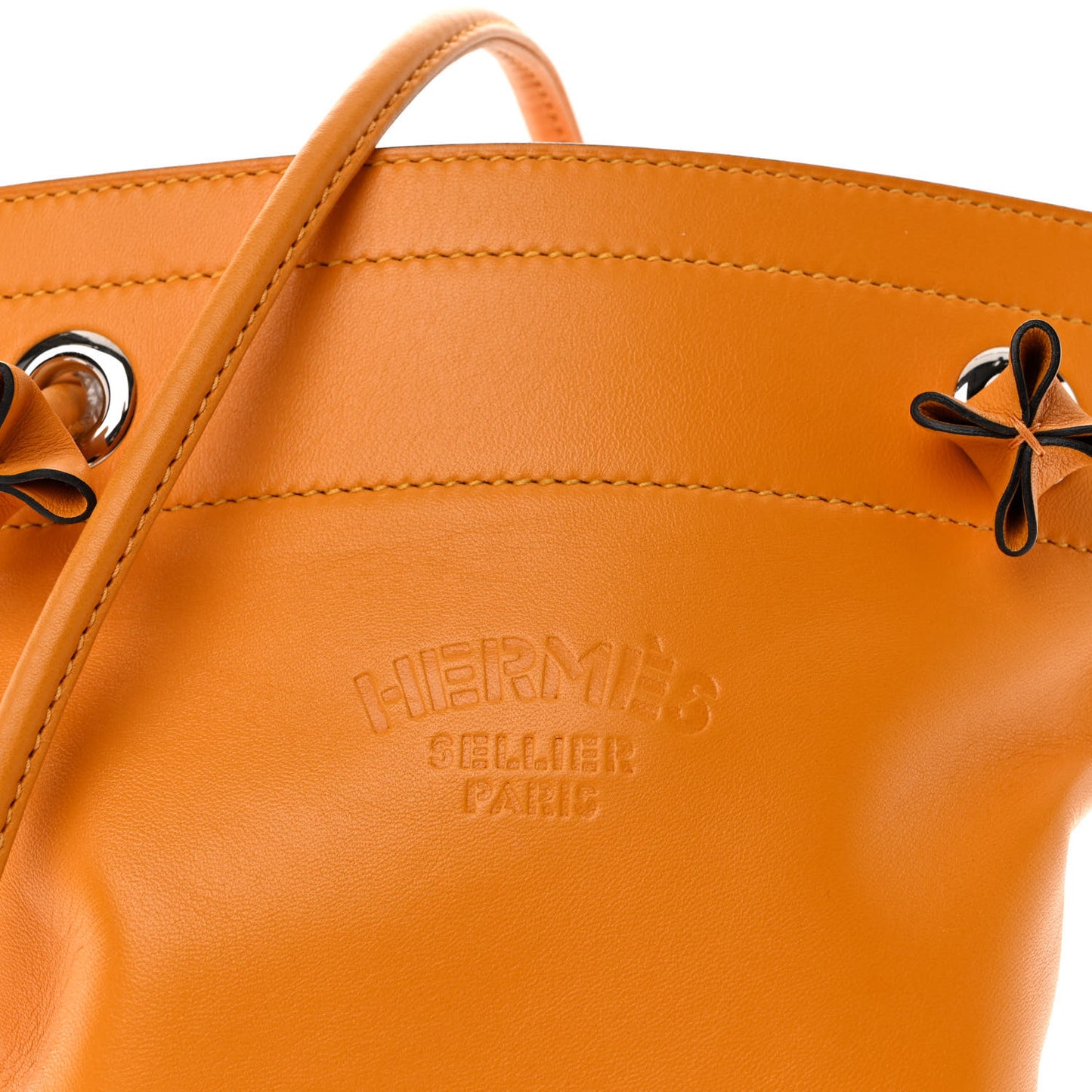 Milo Lambskin Swift Mini Aline Jaune D'or