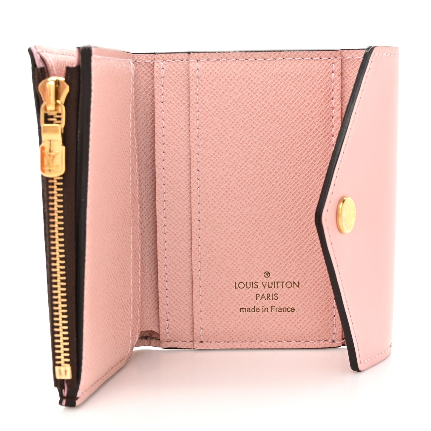 Monogram Zoe Wallet Rose Ballerine