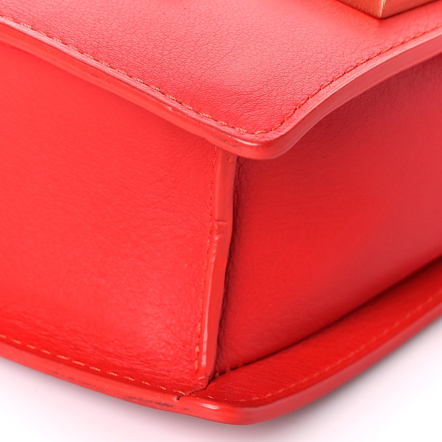 Calfskin Mini Madame Crossbody Red