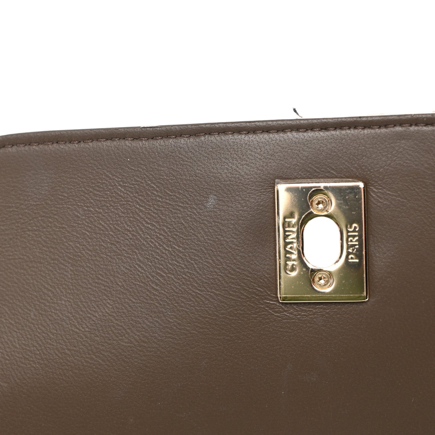 Snakeskin Metal Top Handle Carry Chic Flap