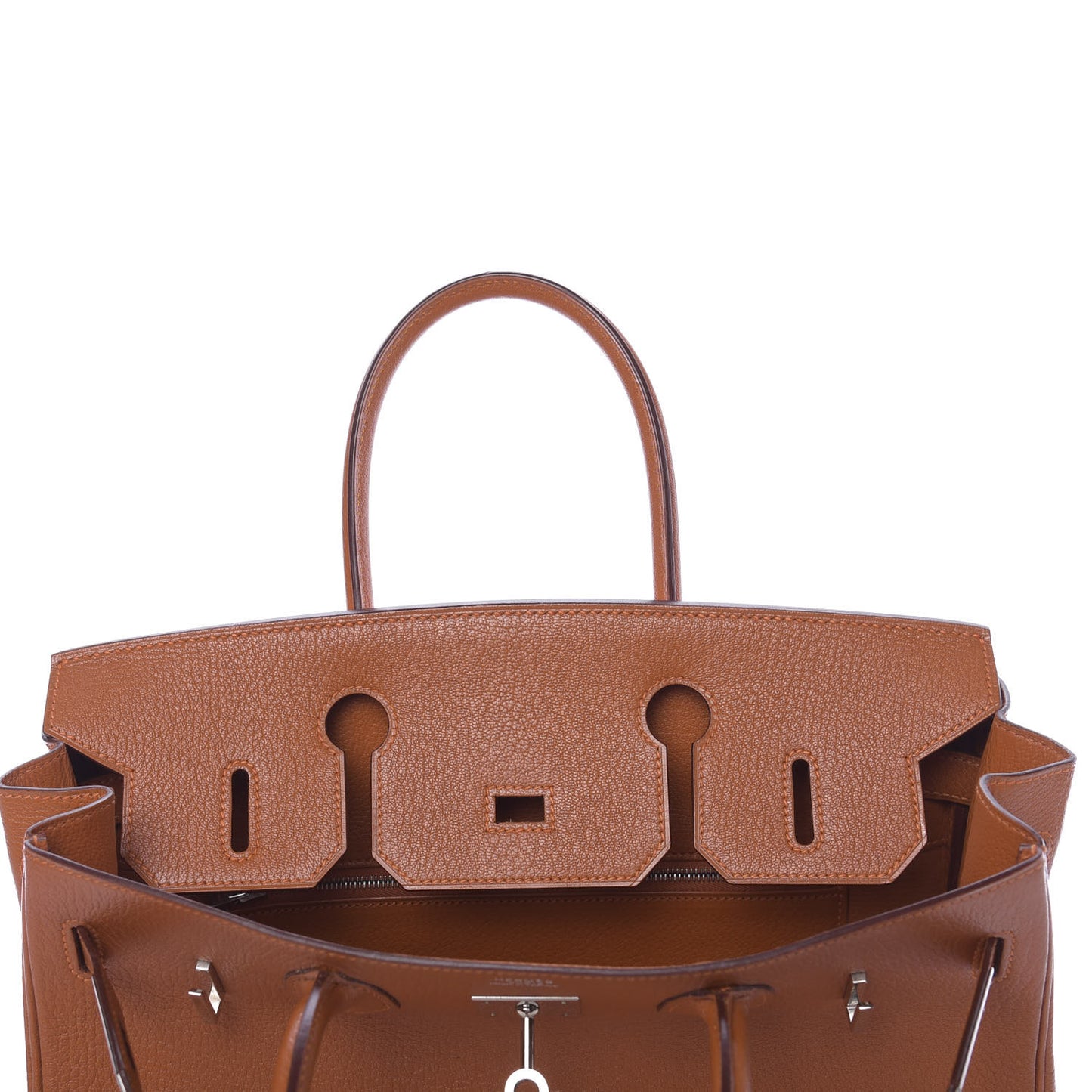 Chevre Birkin 30 Potiron