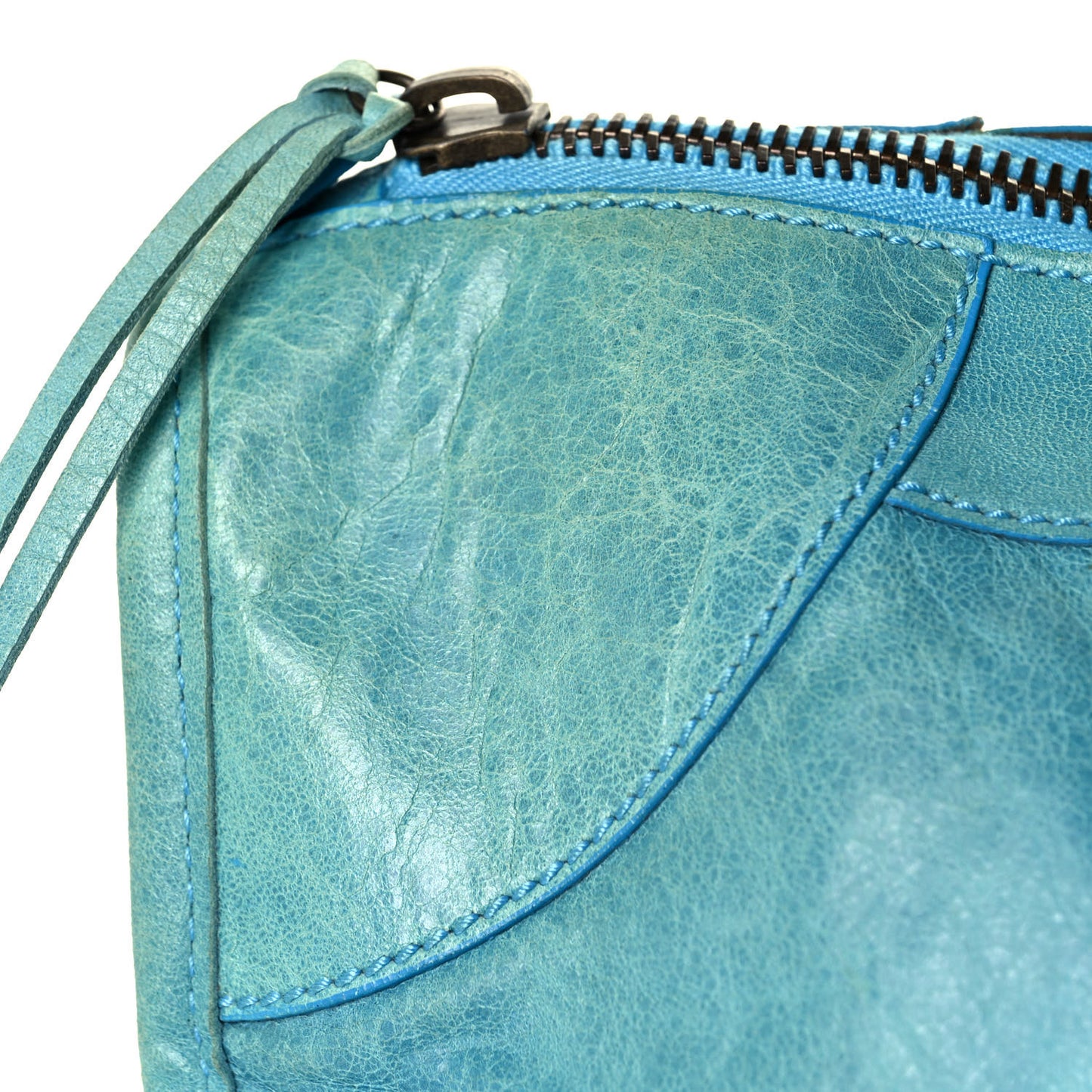 Agneau Classic Hardware Weekender Sky Blue