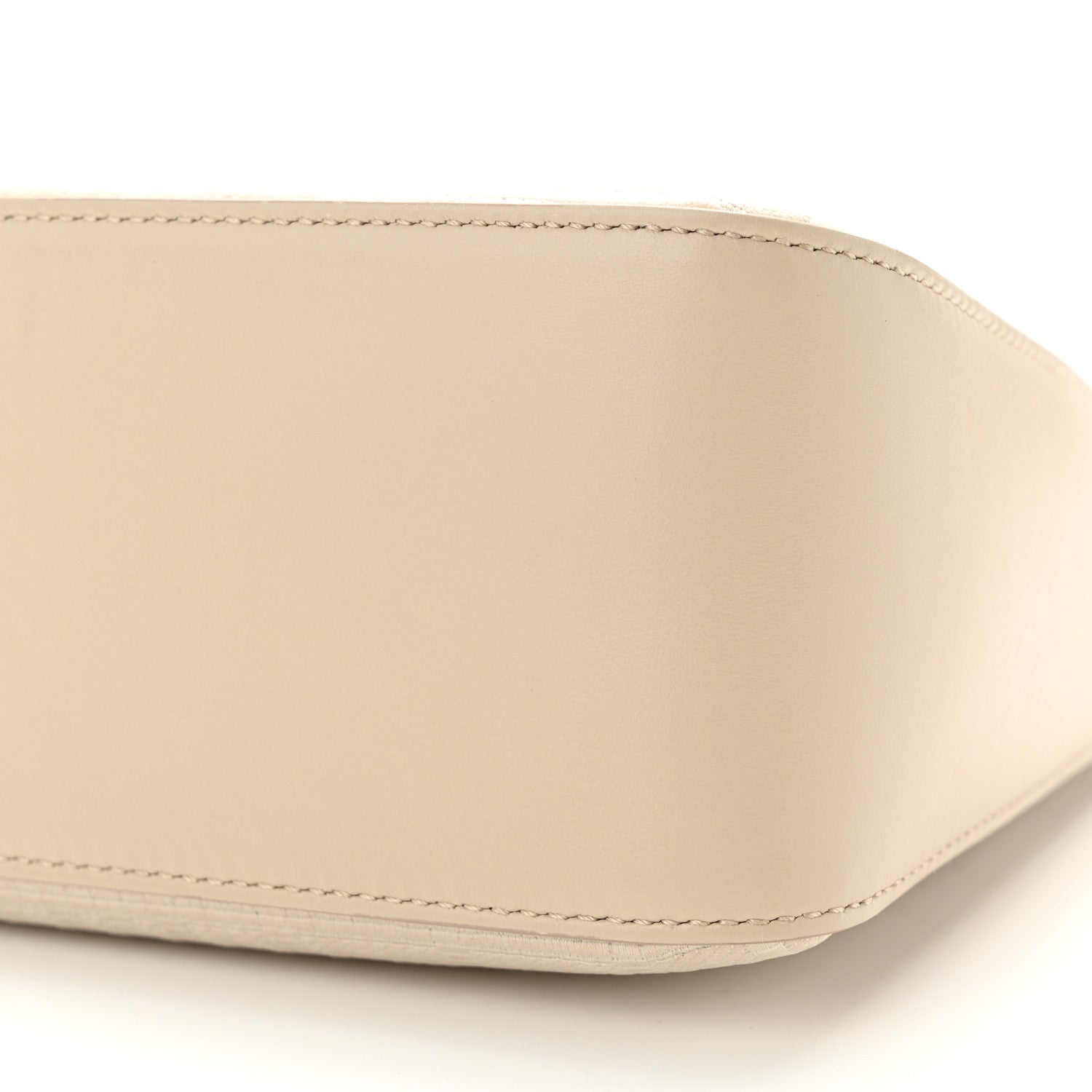 Givenchy Coated Canvas Logo 4G Embossed Small Moon Cut Out Shoulder Bag Natural Beige 10 of 12