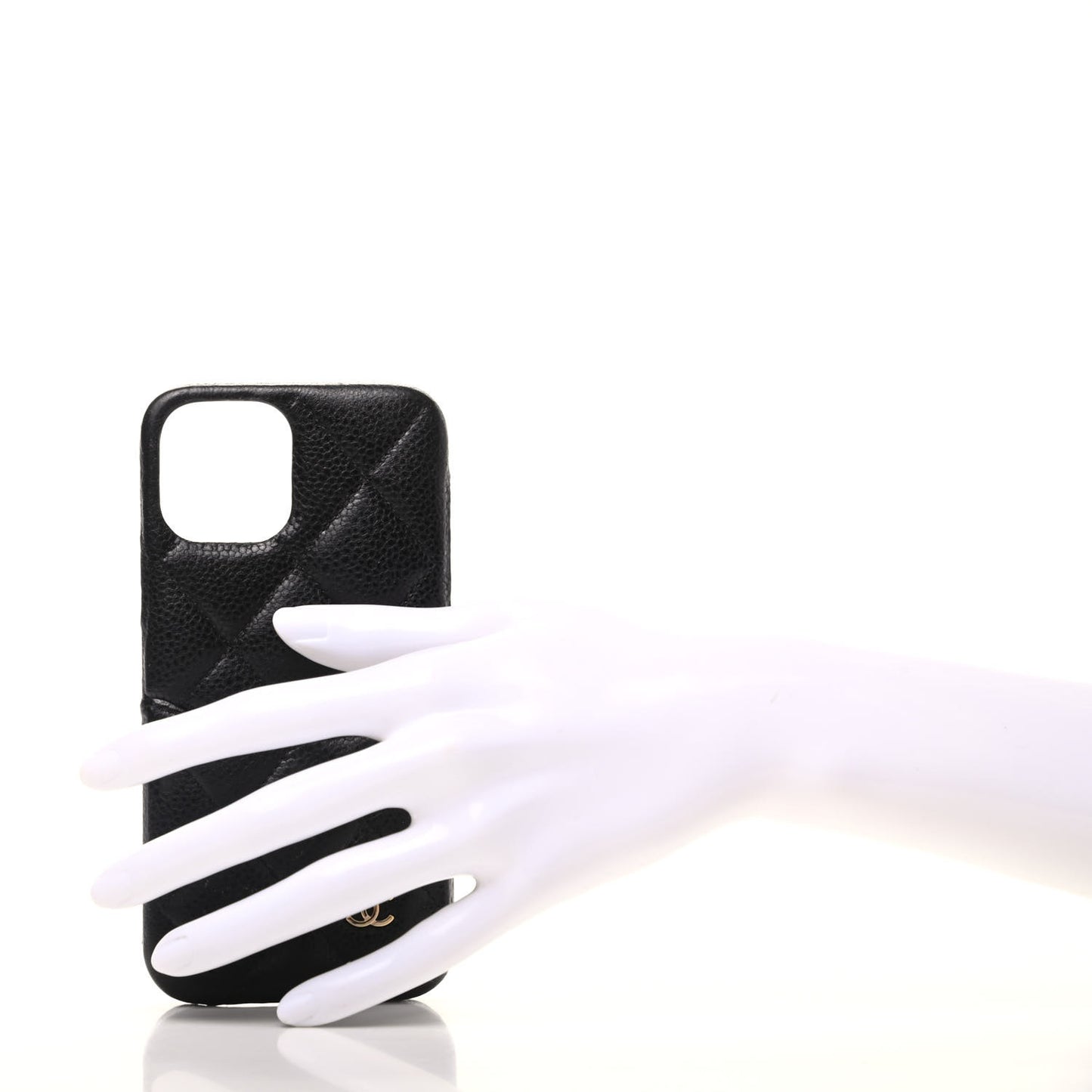 Caviar Quilted iPhone XI Pro Case Black