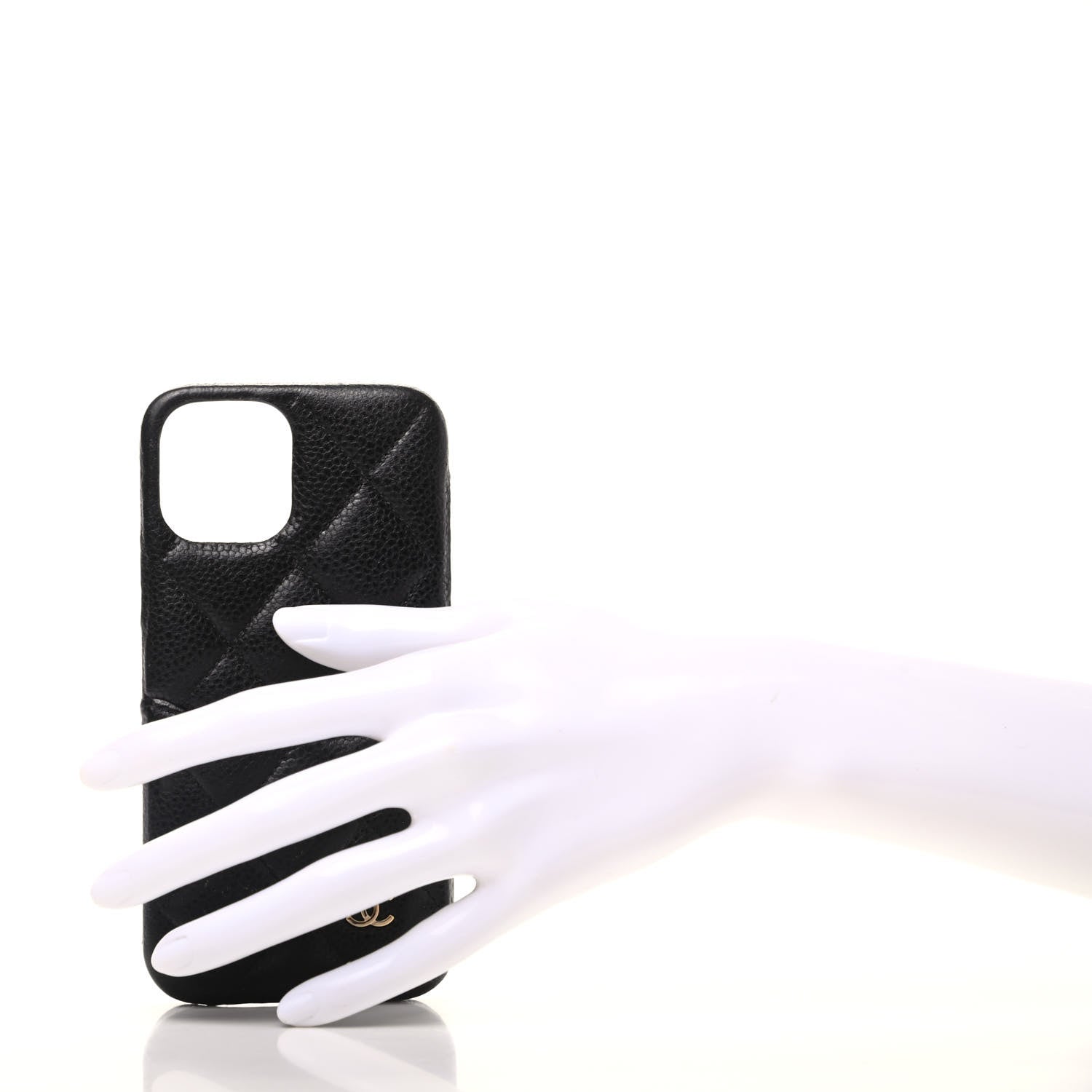 Chanel Caviar Quilted iPhone XI Pro Case Black 2 of 5