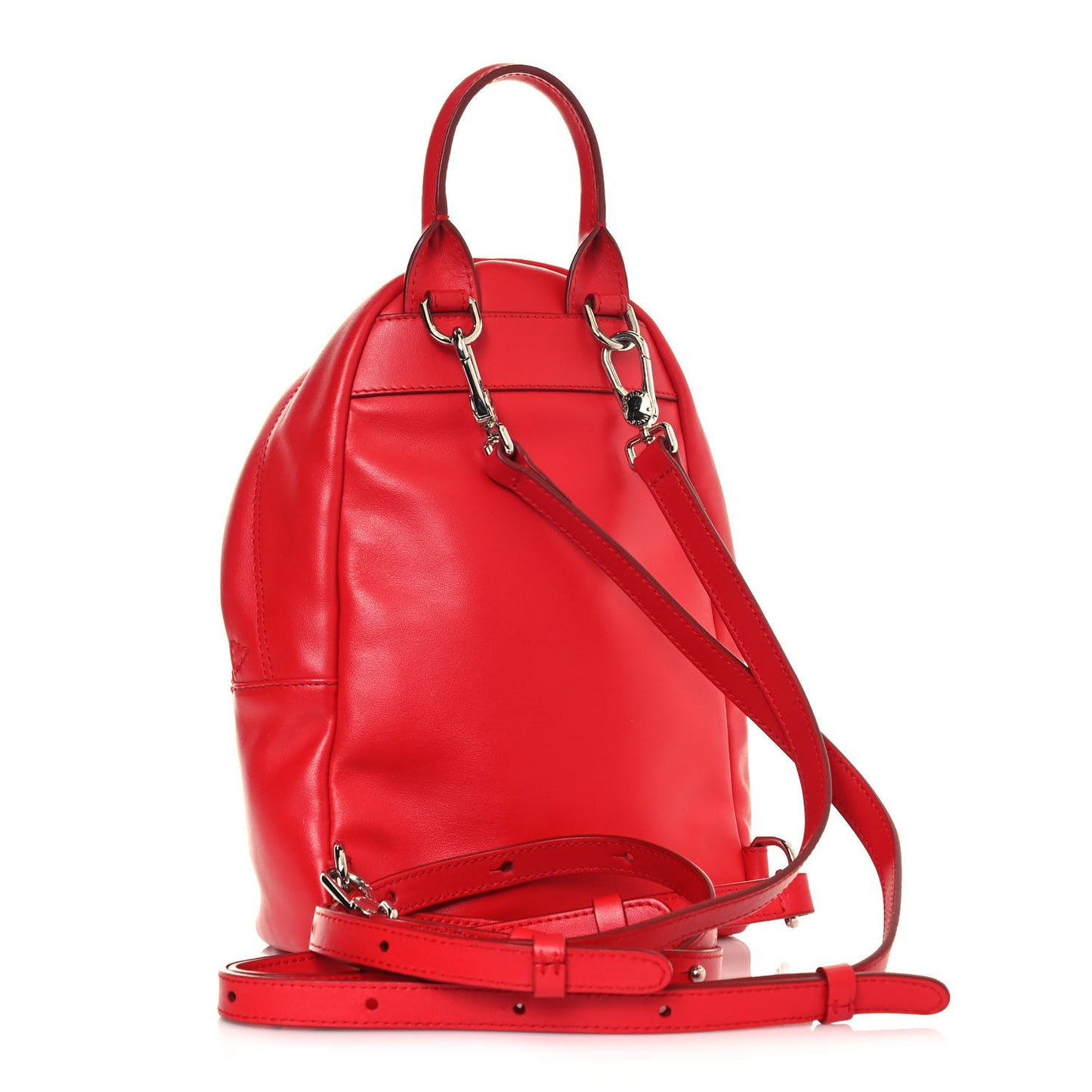 Smooth Calfskin Backpack Red