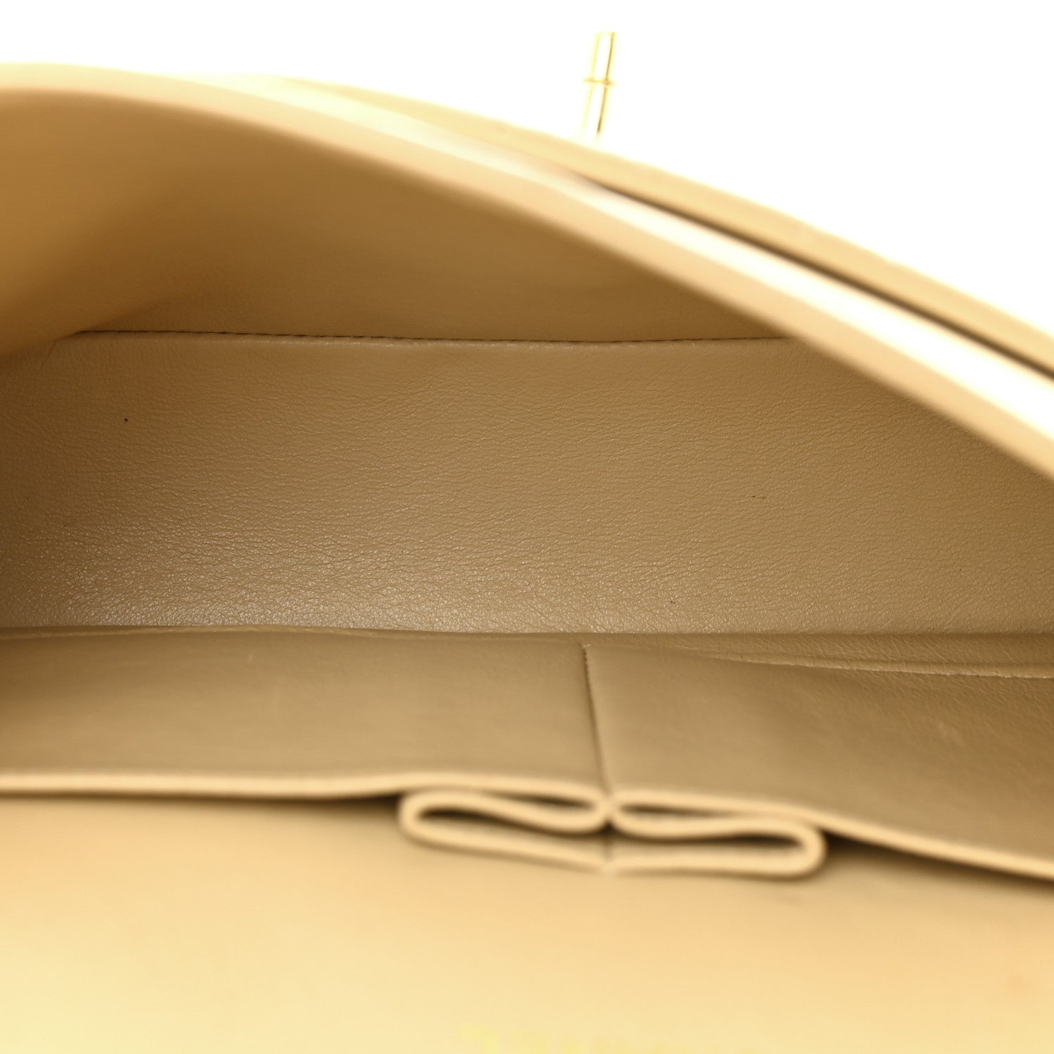 Chanel Lambskin Quilted Medium Double Flap Beige 5 of 19