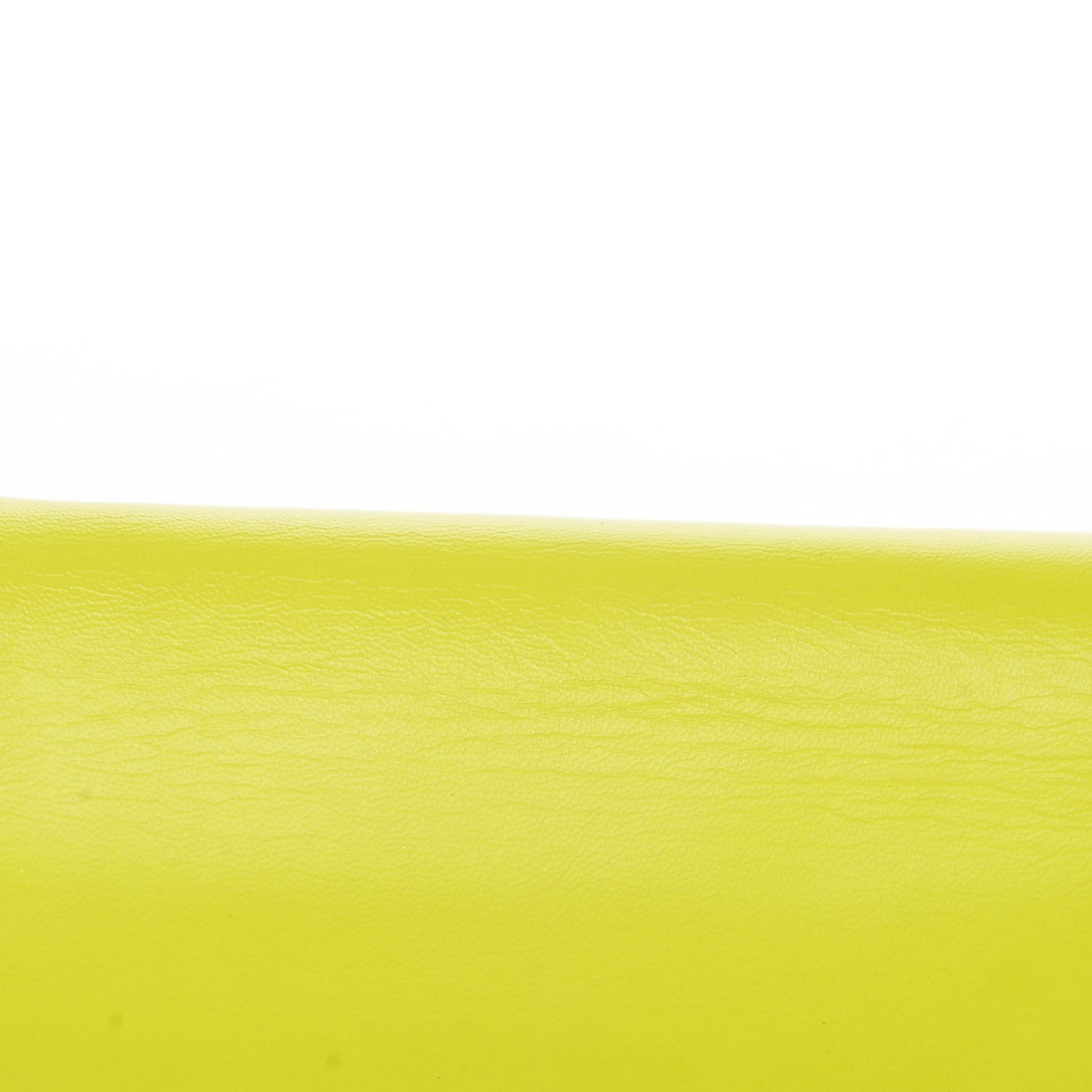 Valentino Garavani Nappa Rockstud Wristlet Clutch Yellow Fluo 7 of 7