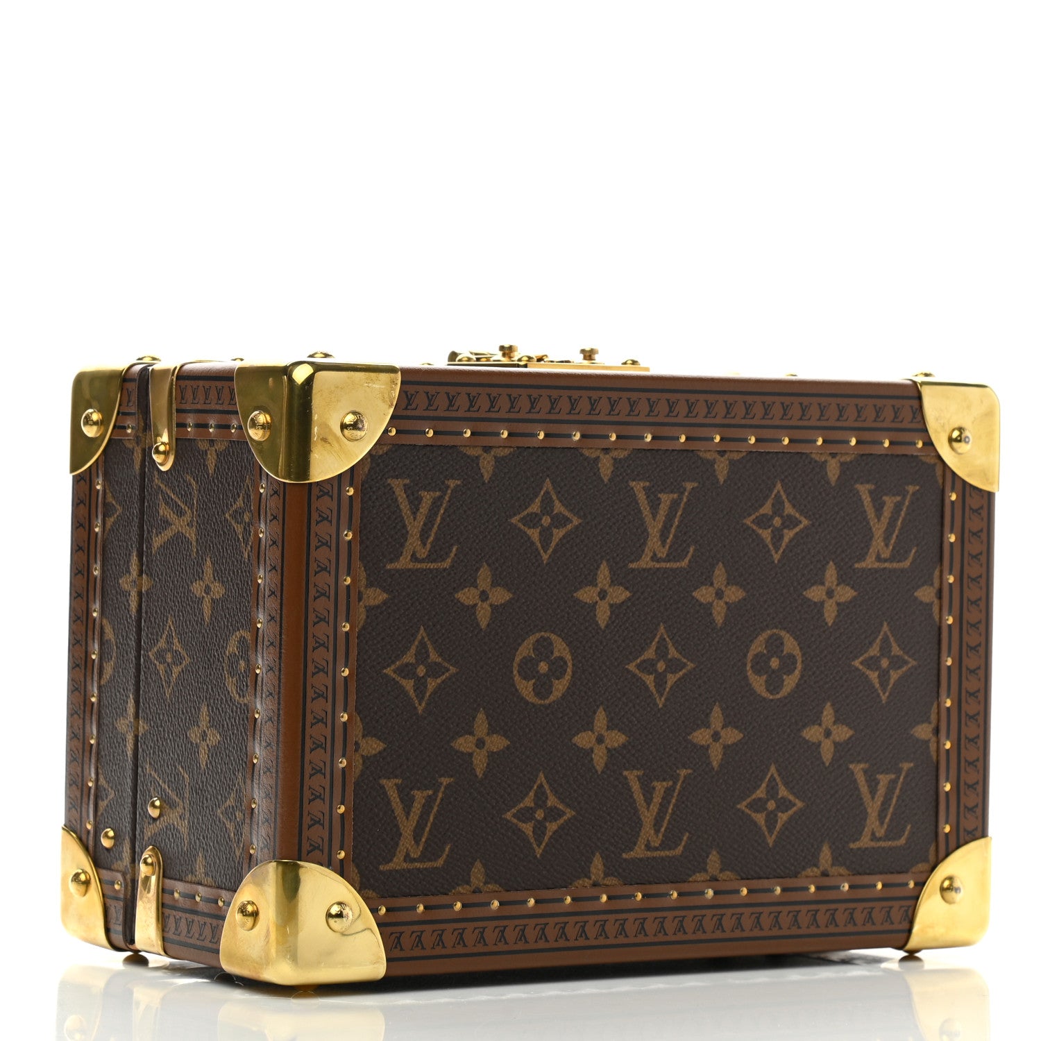 Louis Vuitton Monogram Coffret Tresor 24 Rose Ballerine 4 of 10