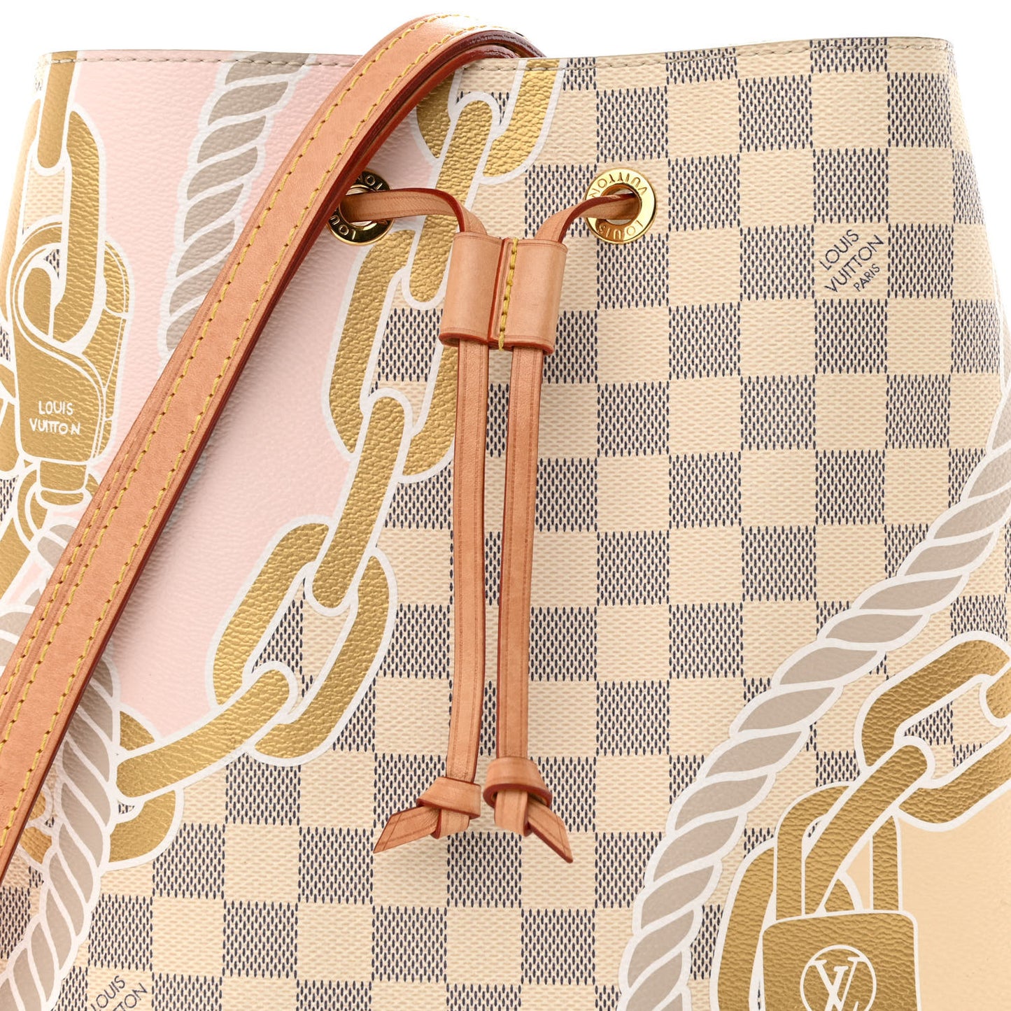Damier Azur Nautical Neonoe MM