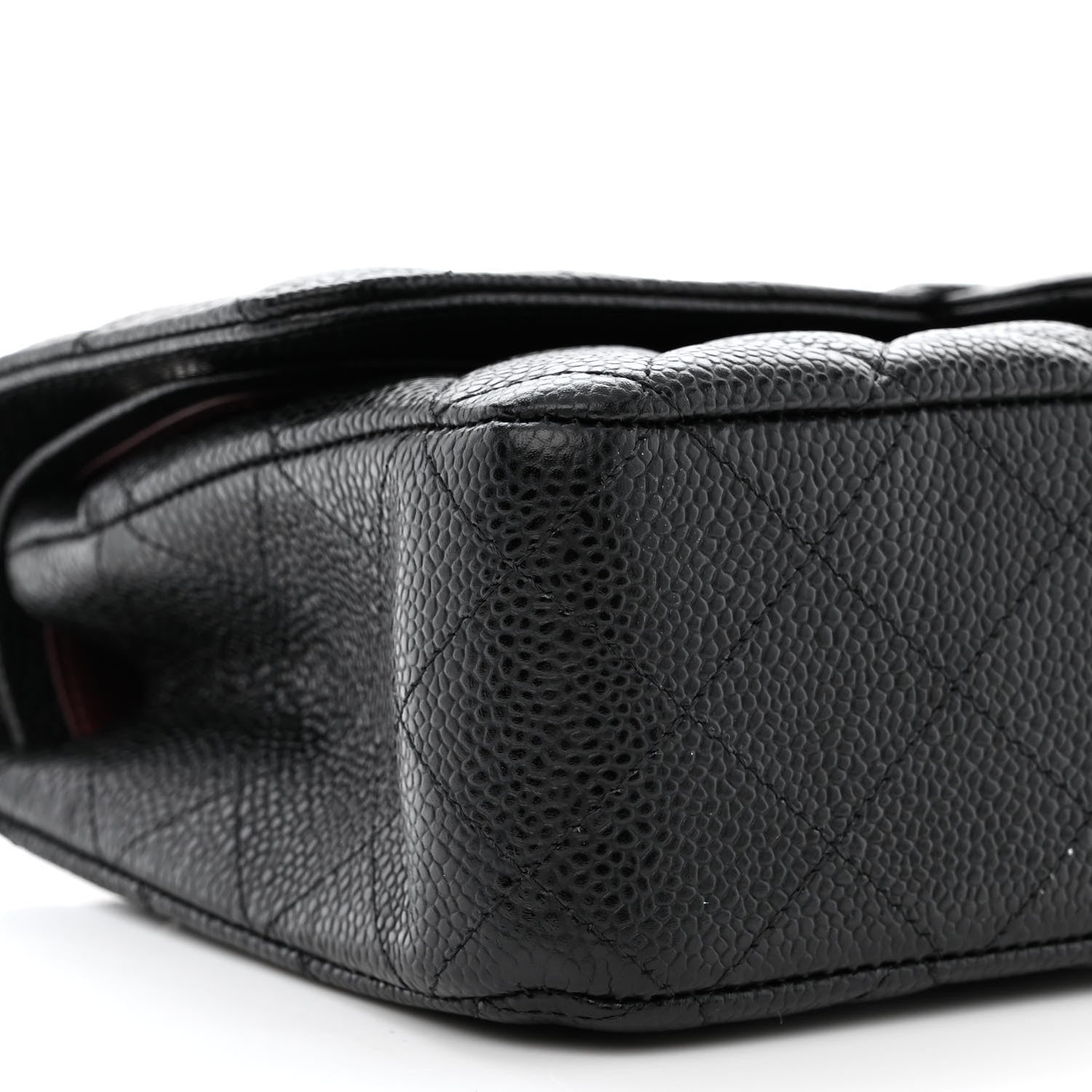 Chanel Caviar Quilted Medium Double Flap Black 9 of 11