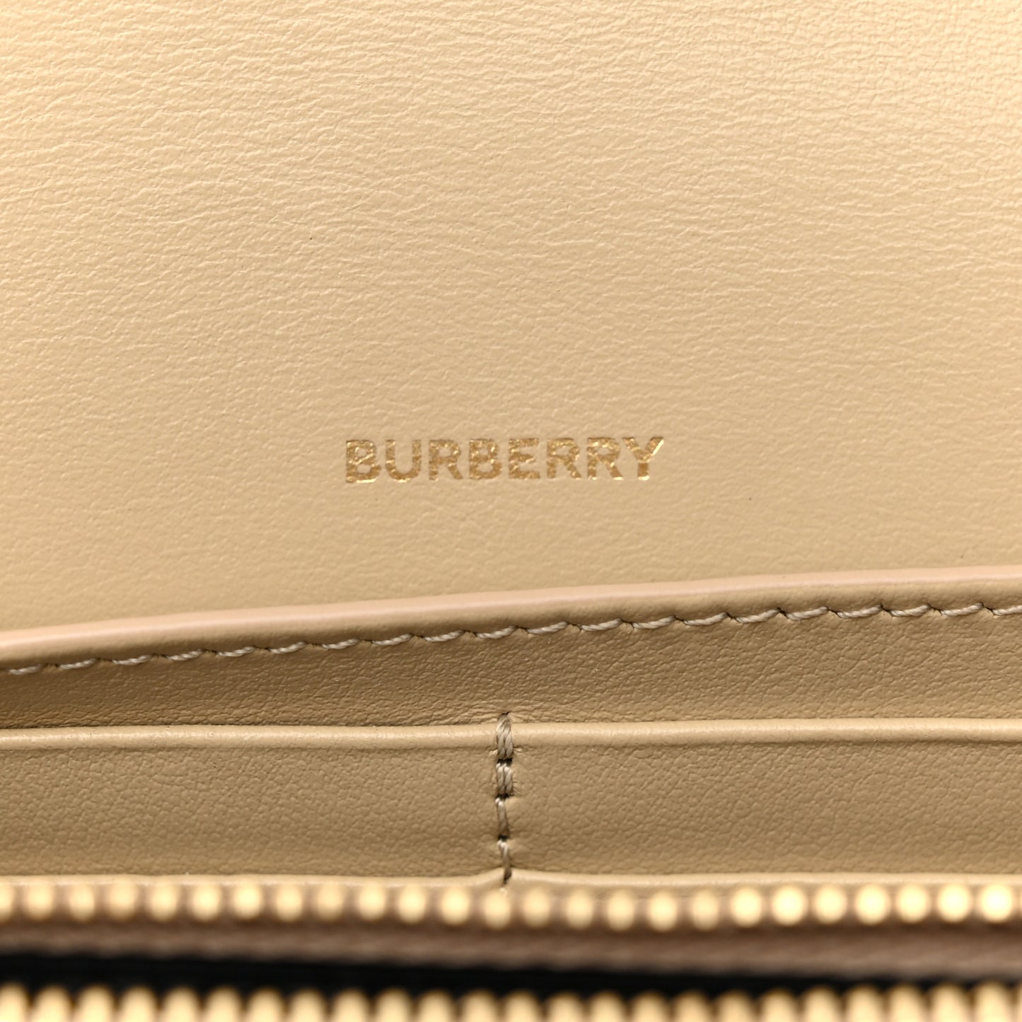 Grainy Calfskin Vintage Check Hampshire Crossbody Beige
