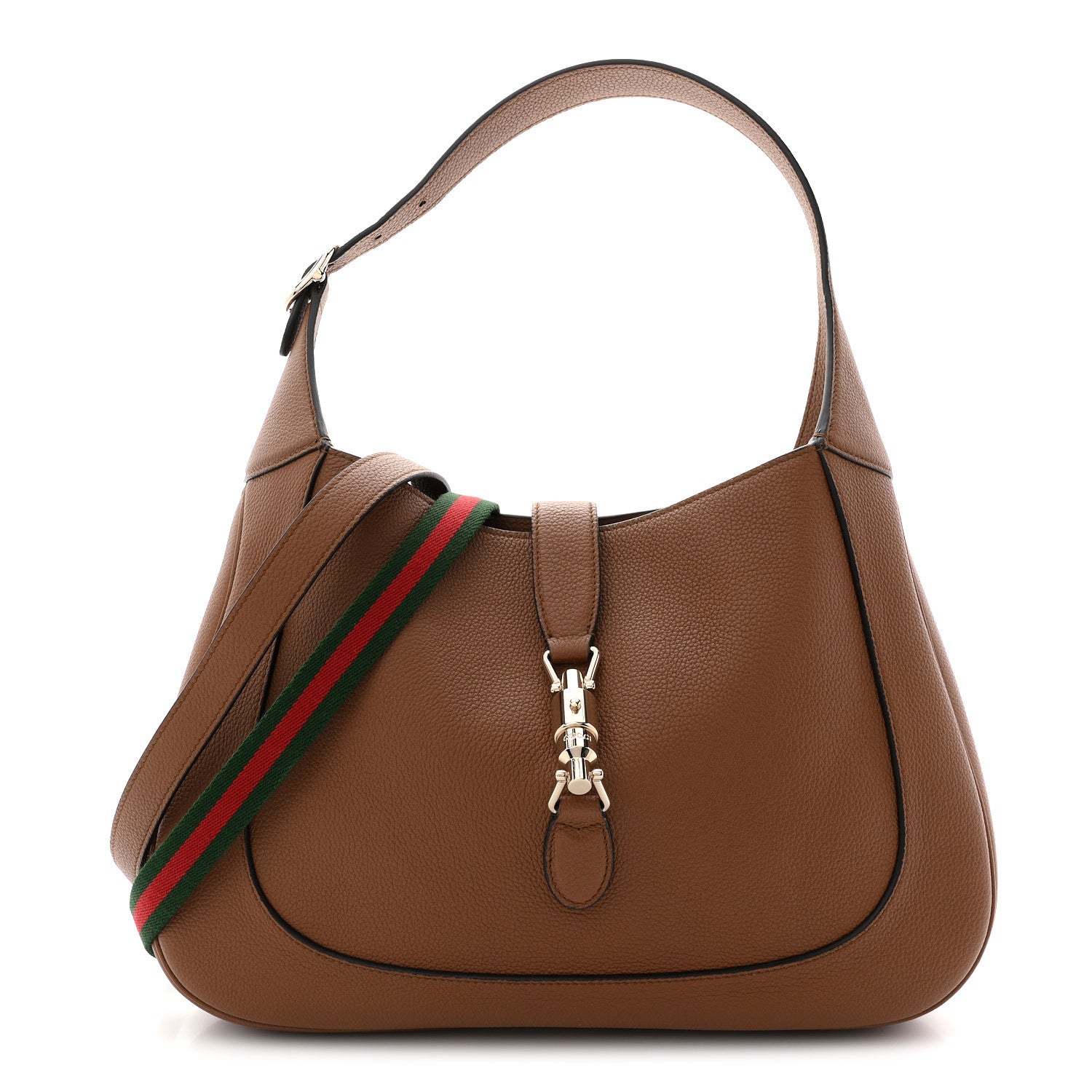 GUCCIバック Gucci Grand Prix Calfskin Large Jackie 1961 Hobo Cuir 1858222