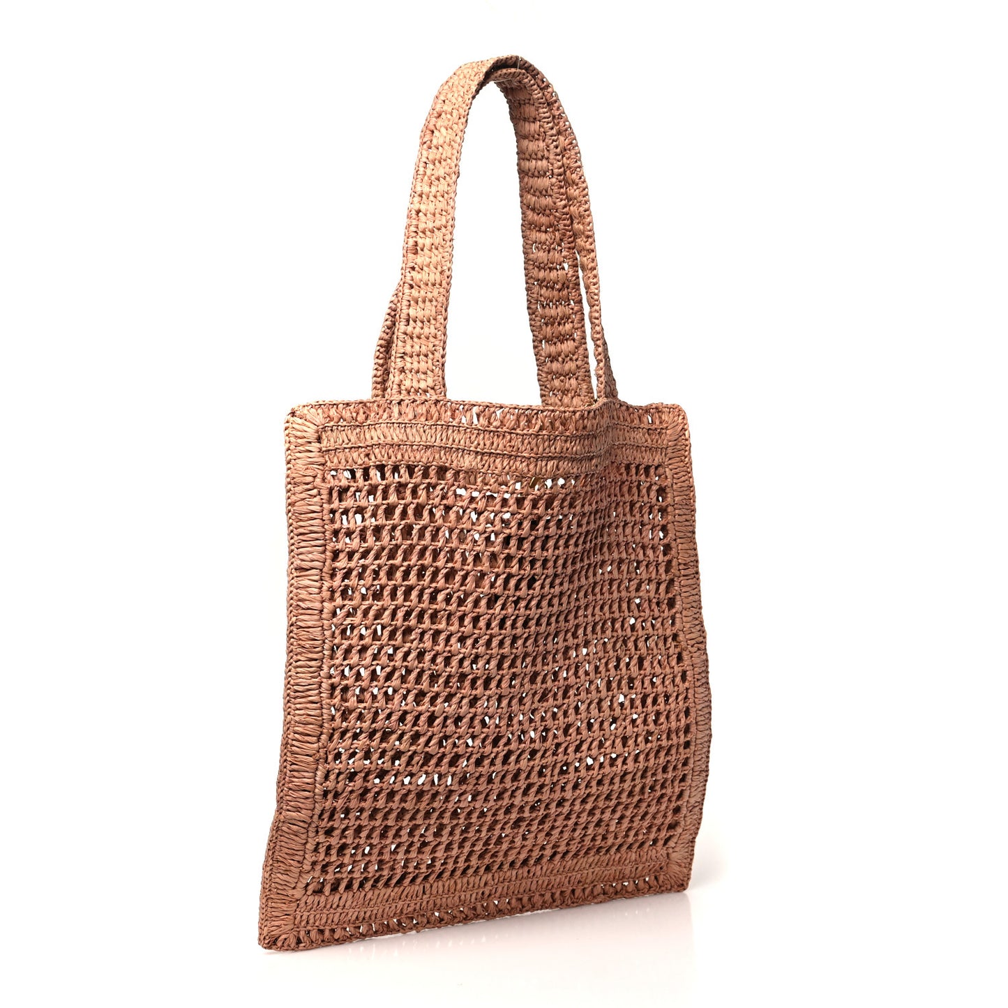 Raffia Summer Banana Tote Summery Beige