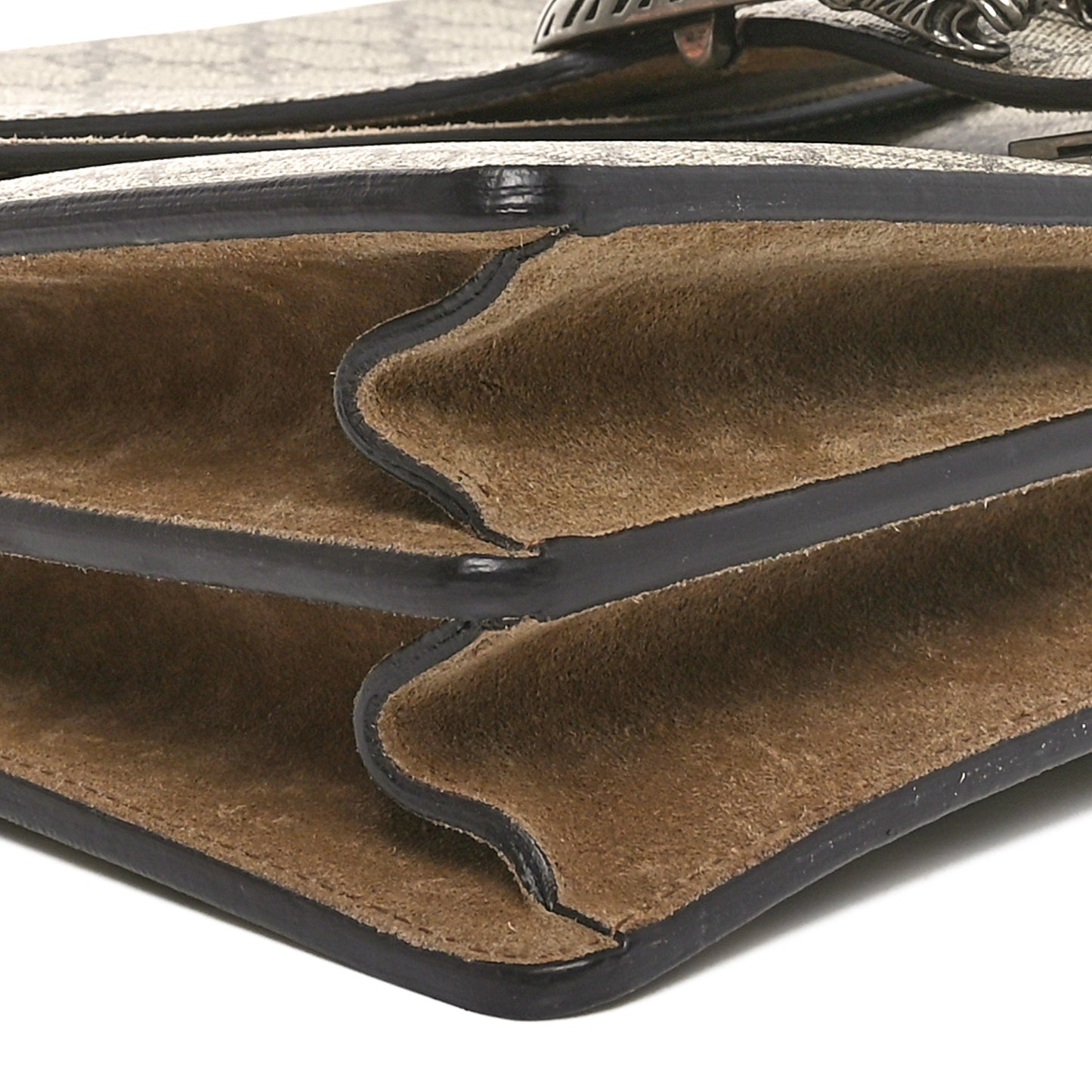 GG Supreme Monogram Medium Dionysus Shoulder Bag Taupe