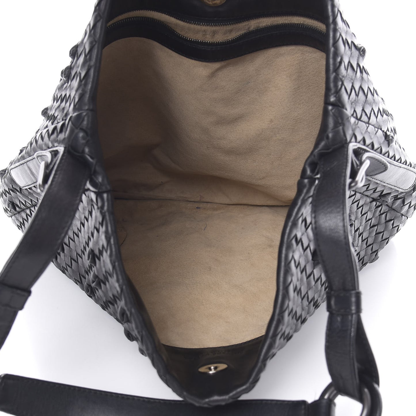 Nappa Intrecciato Naruto Knot Hobo Black
